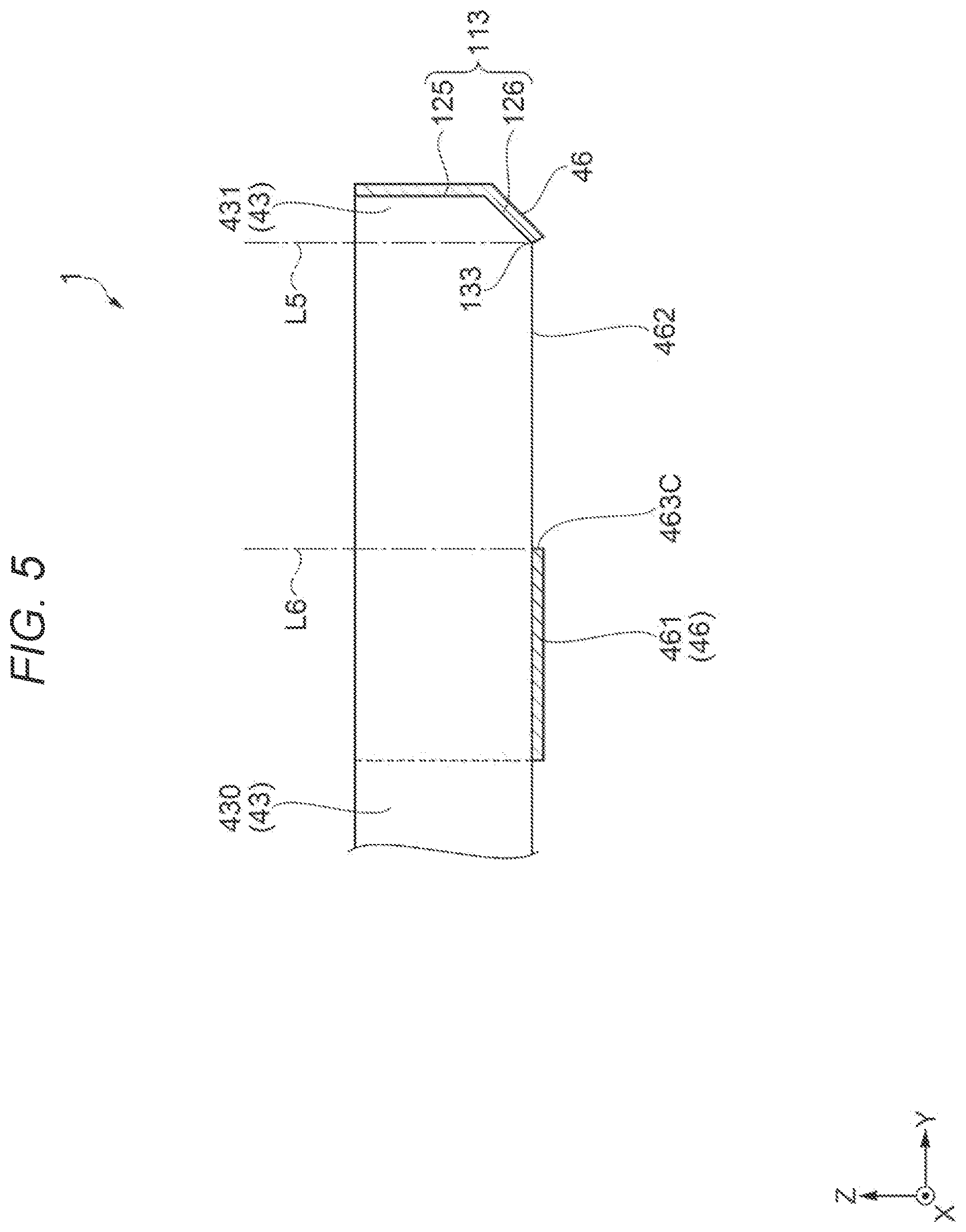 Patent US12620971 Figure 5 – Vibrator element, vibrator device, and method of manufacturing vibrator element