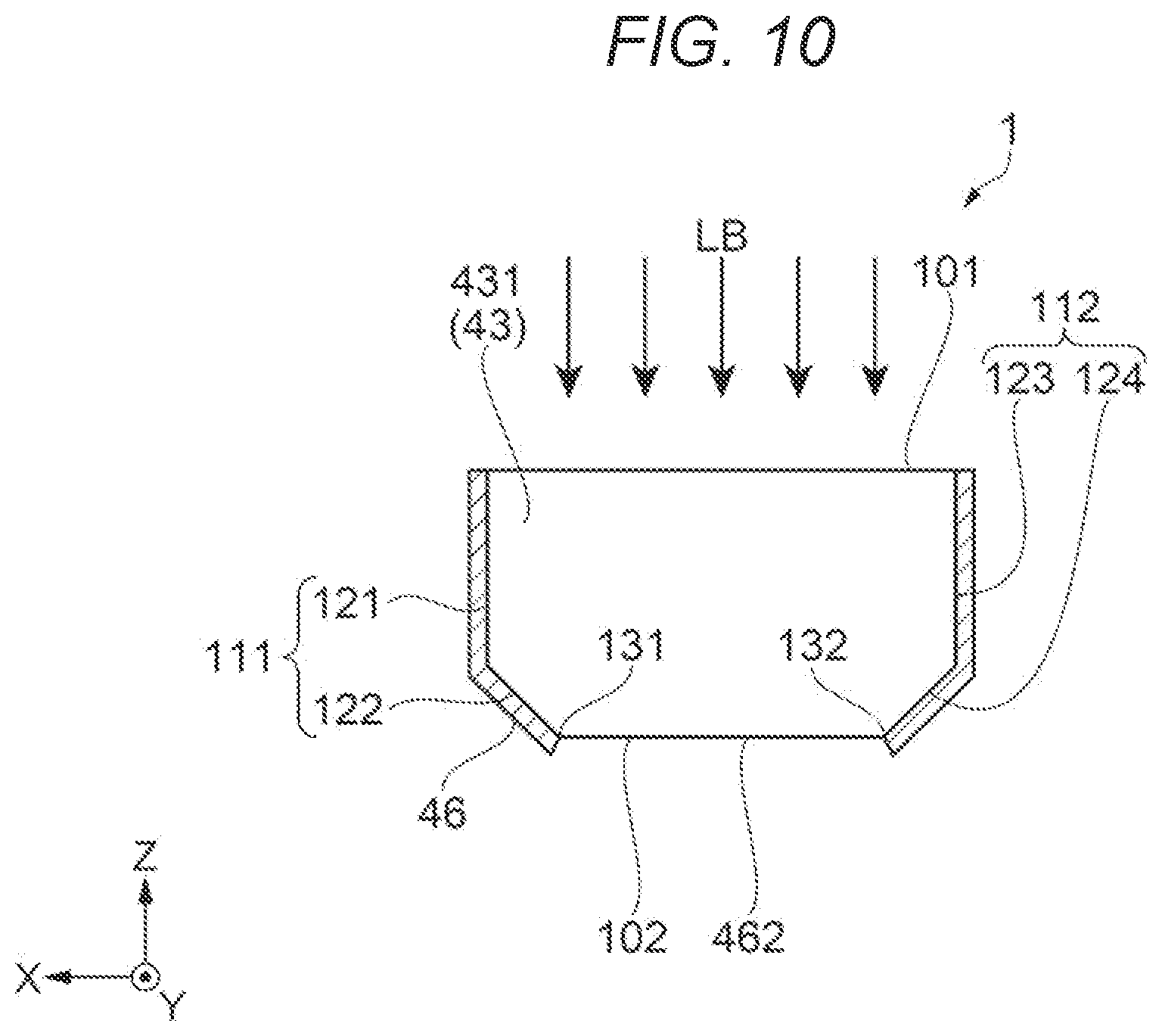 Patent US12620971 Figure 10 – Vibrator element, vibrator device, and method of manufacturing vibrator element