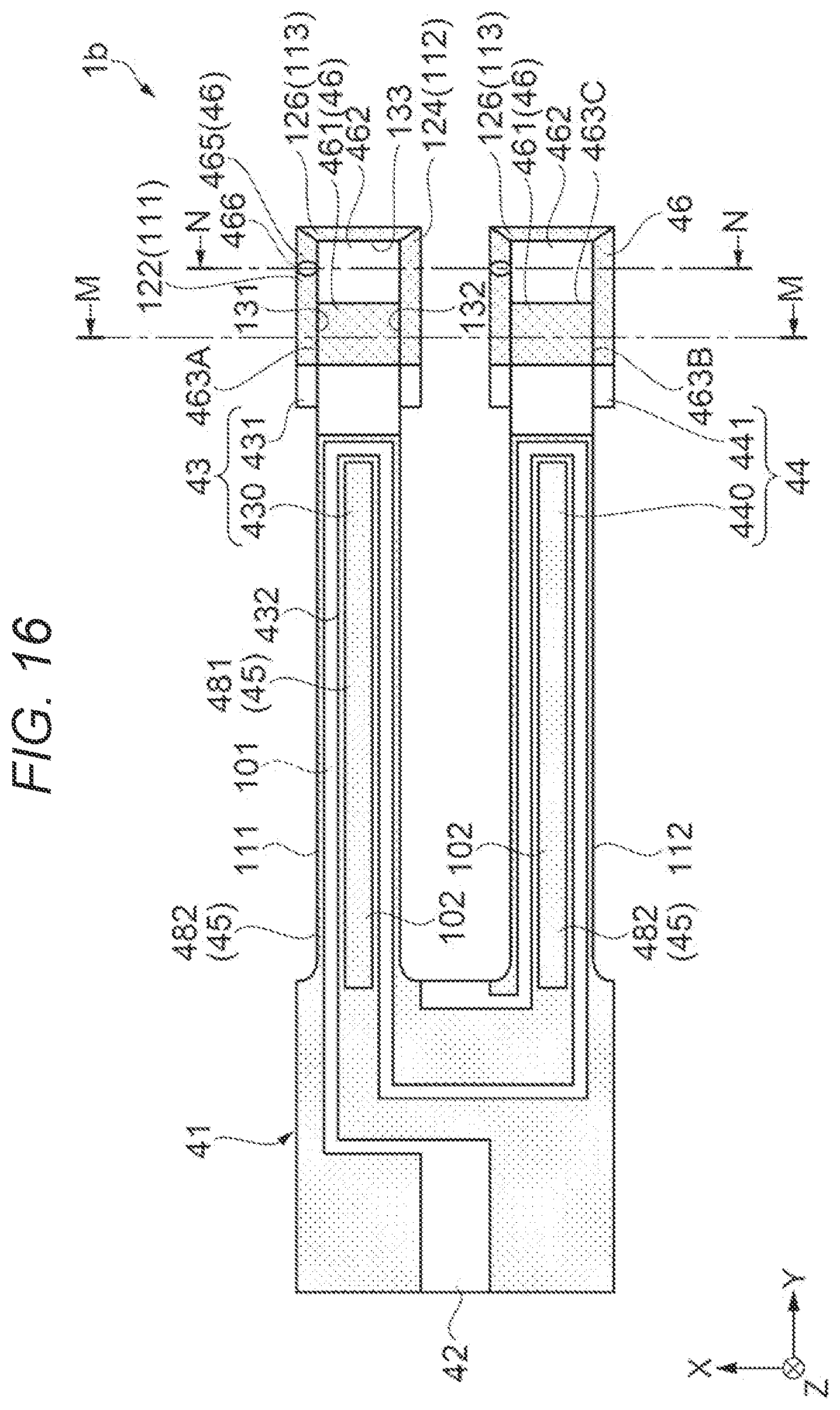 Patent US12620971 Figure 15 – Vibrator element, vibrator device, and method of manufacturing vibrator element