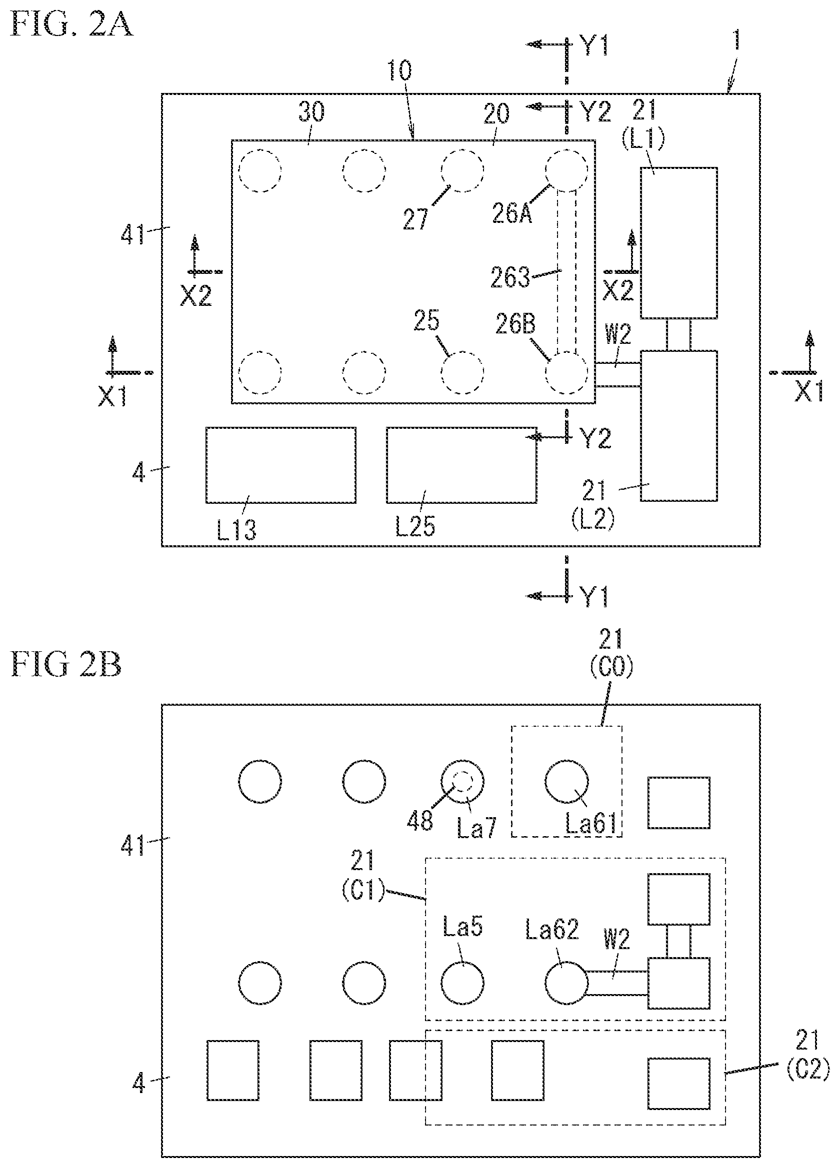 Patent US12620973 Figure 2 – Radio frequency module and communication device