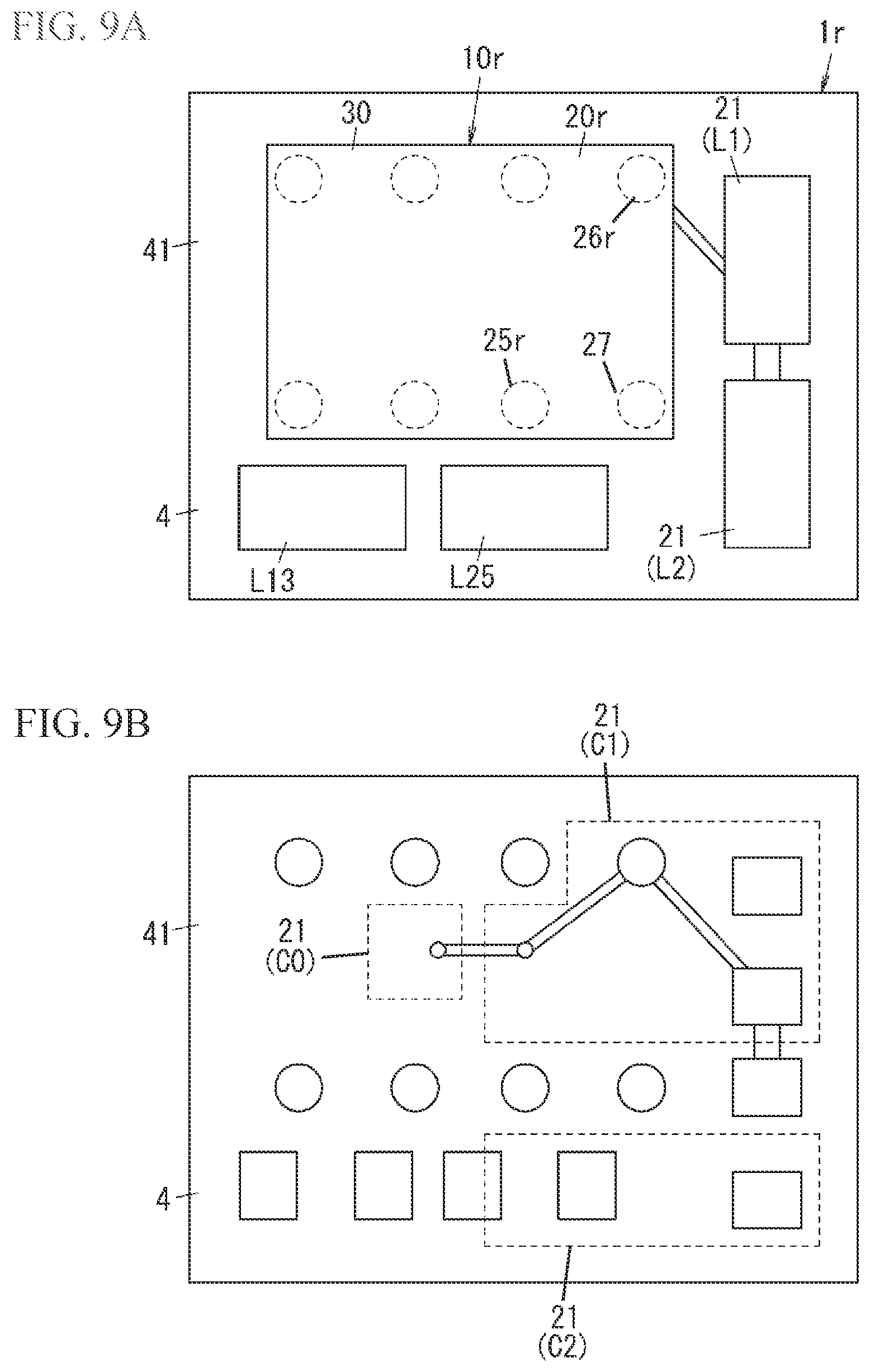 Patent US12620973 Figure 6 – Radio frequency module and communication device