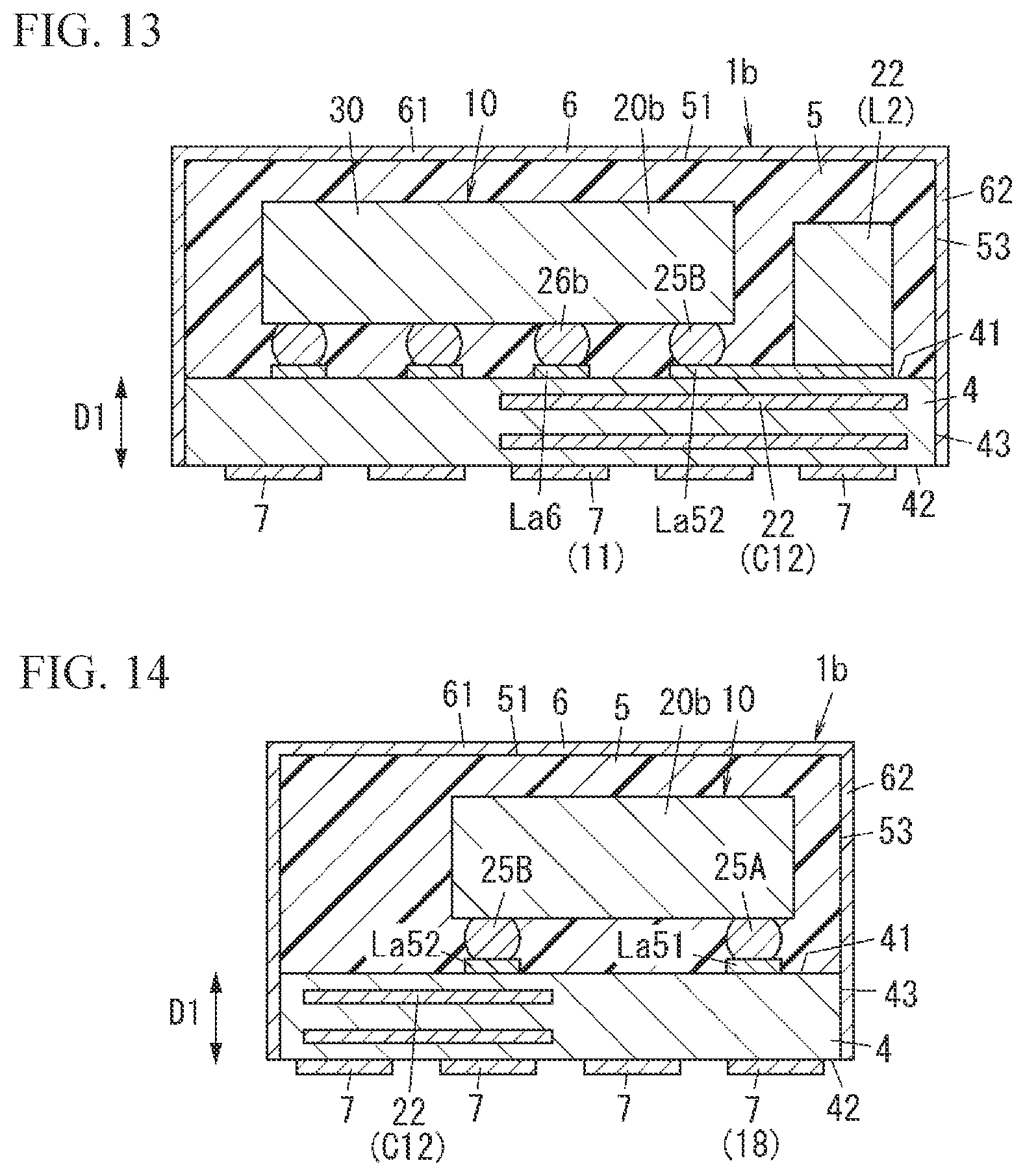 Patent US12620973 Figure 10 – Radio frequency module and communication device