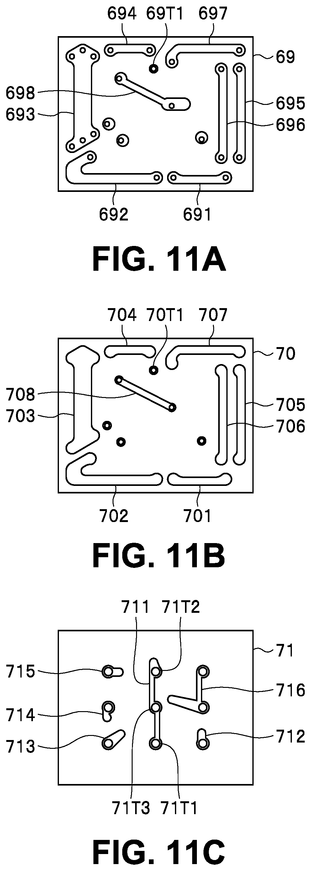 Patent US12620975 Figure 11 – Electronic component