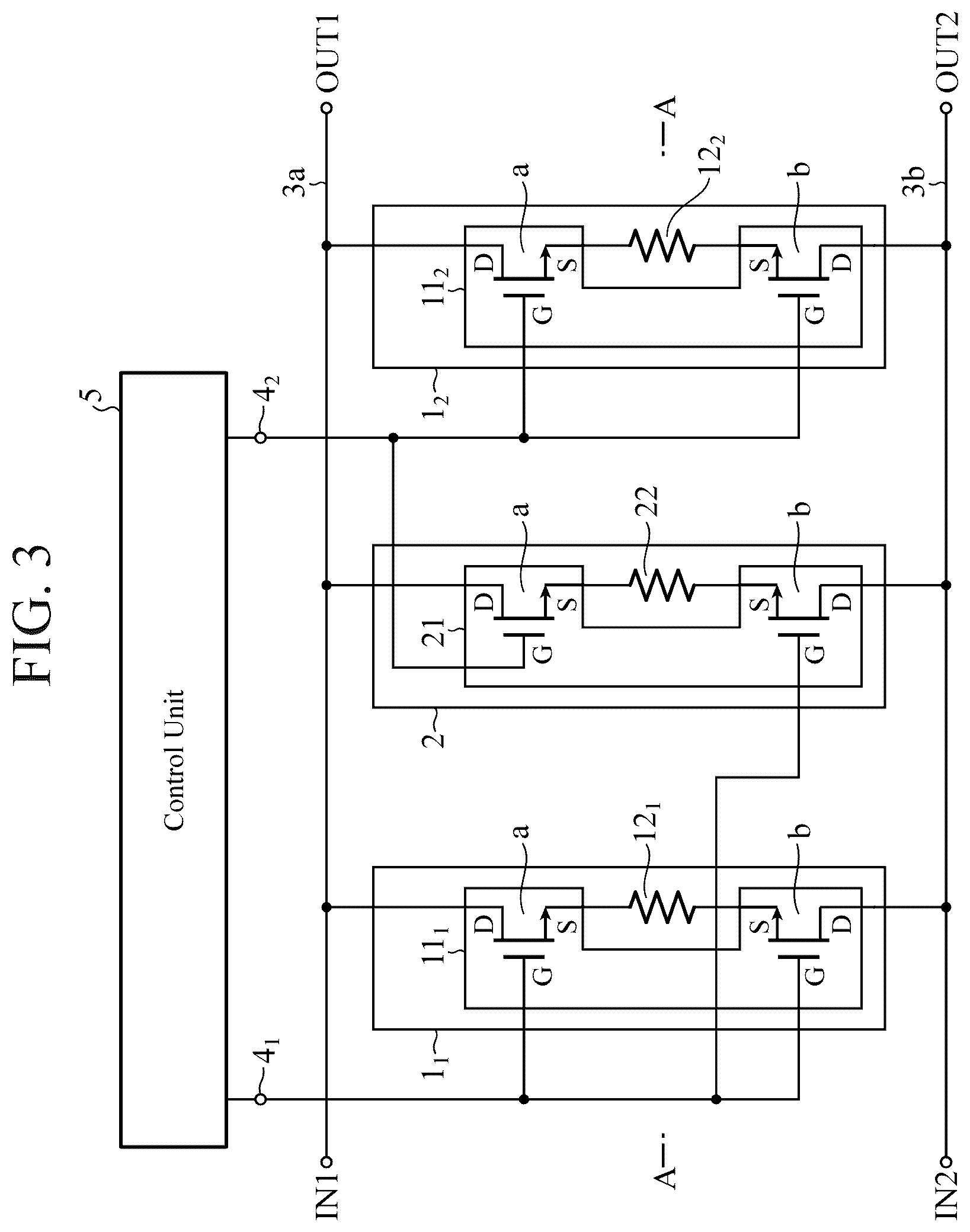 Patent US12620976 Figure 3 – Variable attenuator