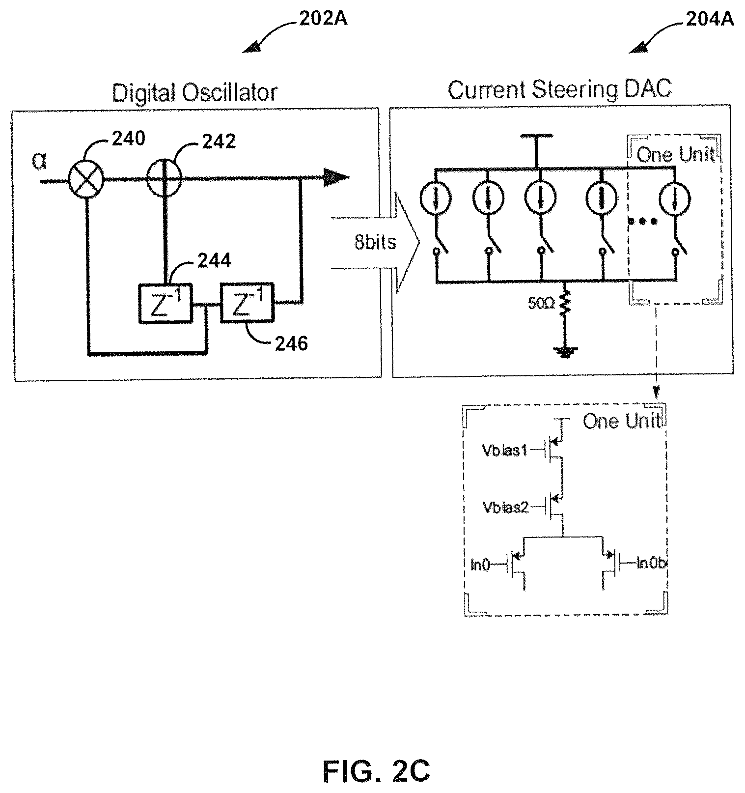 Patent US12620979 Figure 3 – Programmable digital oscillator