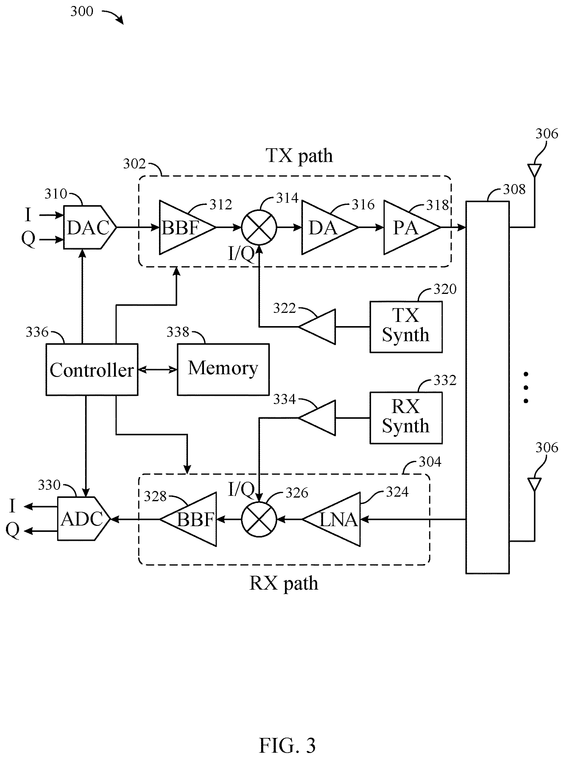 Patent US12620980 Figure 3 – Multi-modulus divider