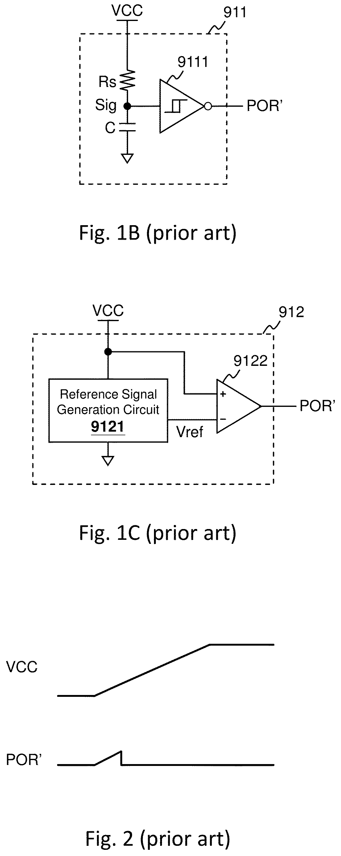 Patent US12620985 Figure 2 – Low power consumption power-on reset system