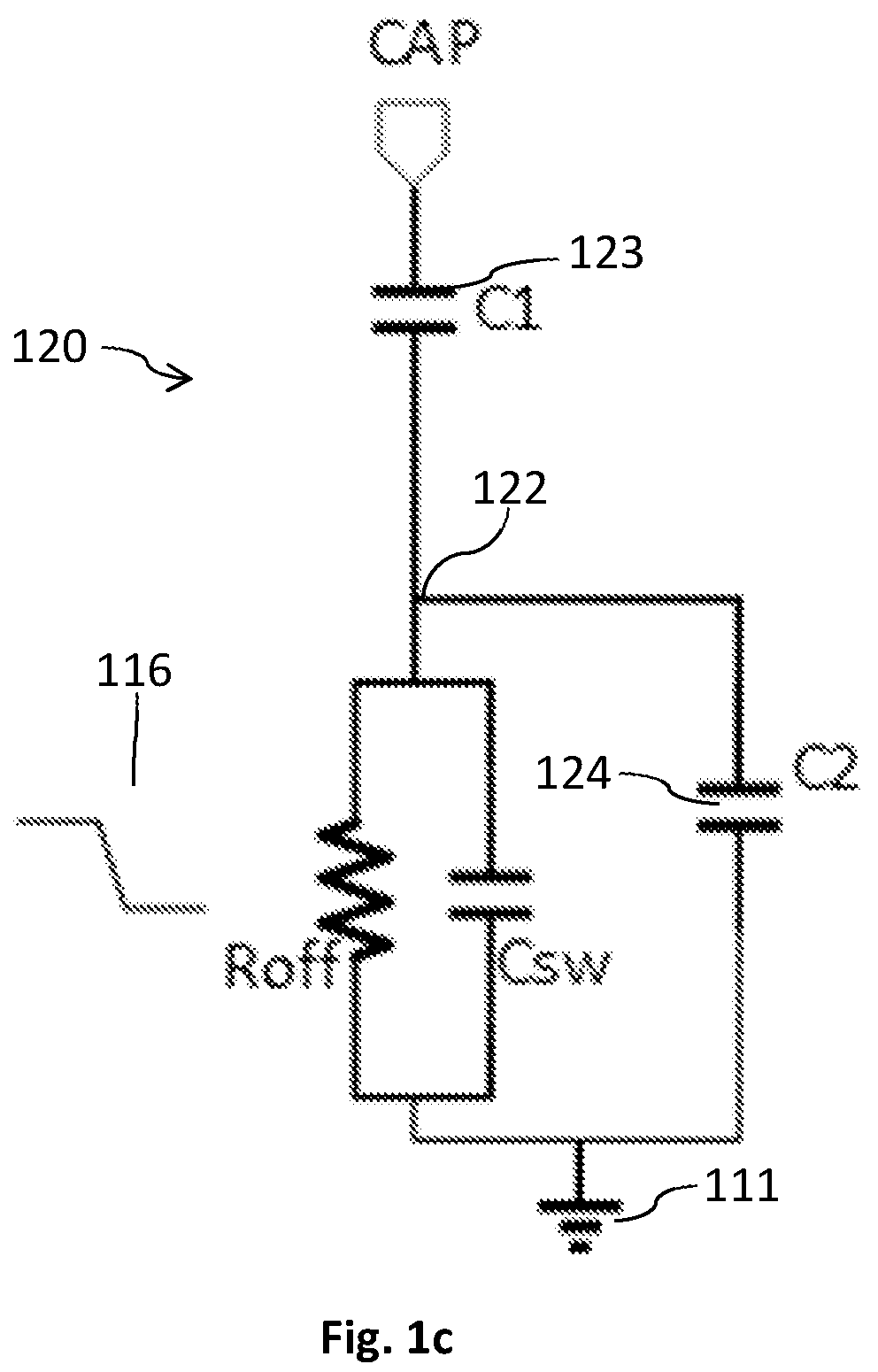 Patent US12620990 Figure 3 – Capacitor circuit and method for controlling a capacitor circuit