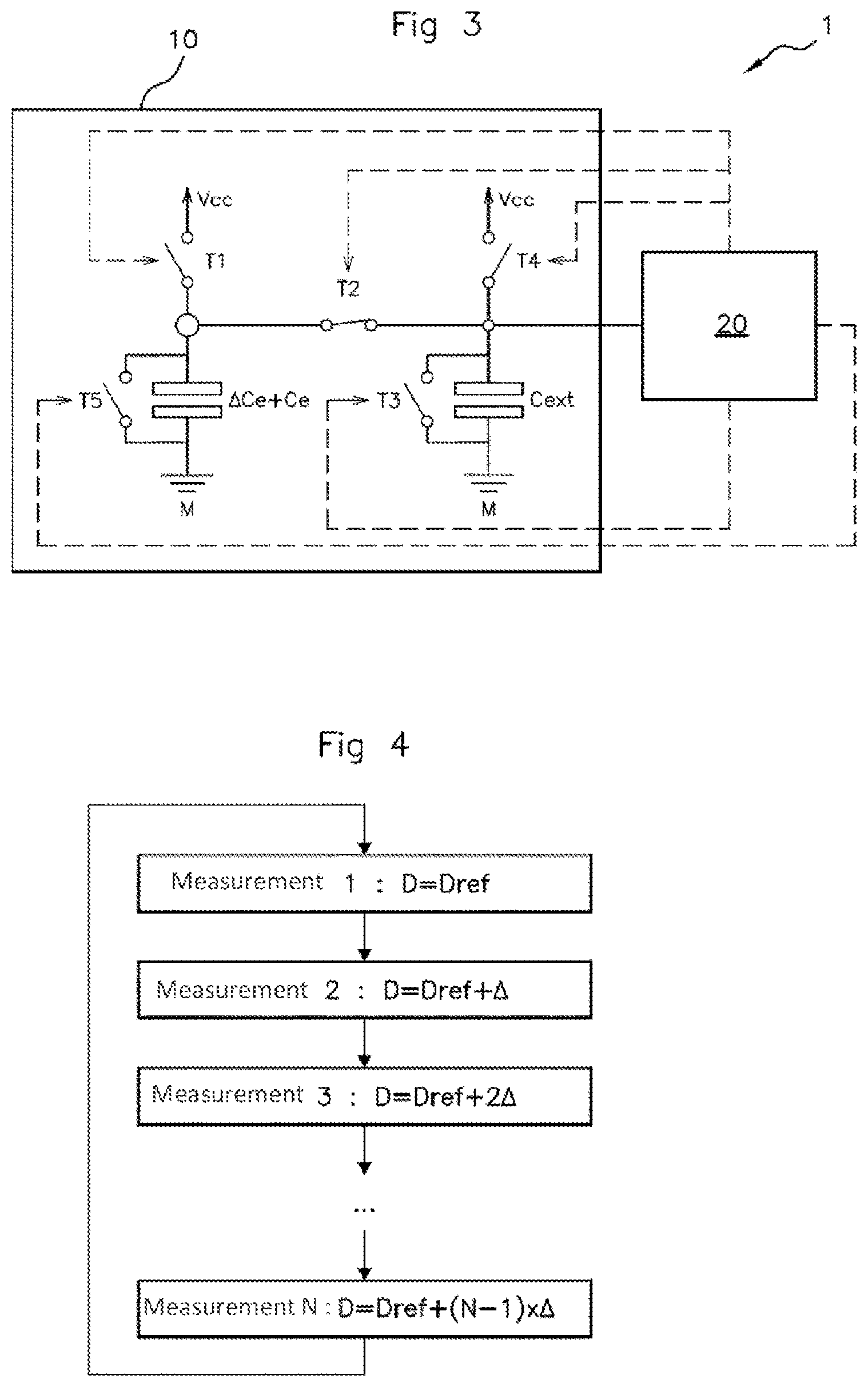 Patent US12620992 Figure 2 – Capacitive sensor with optimized noise immunity