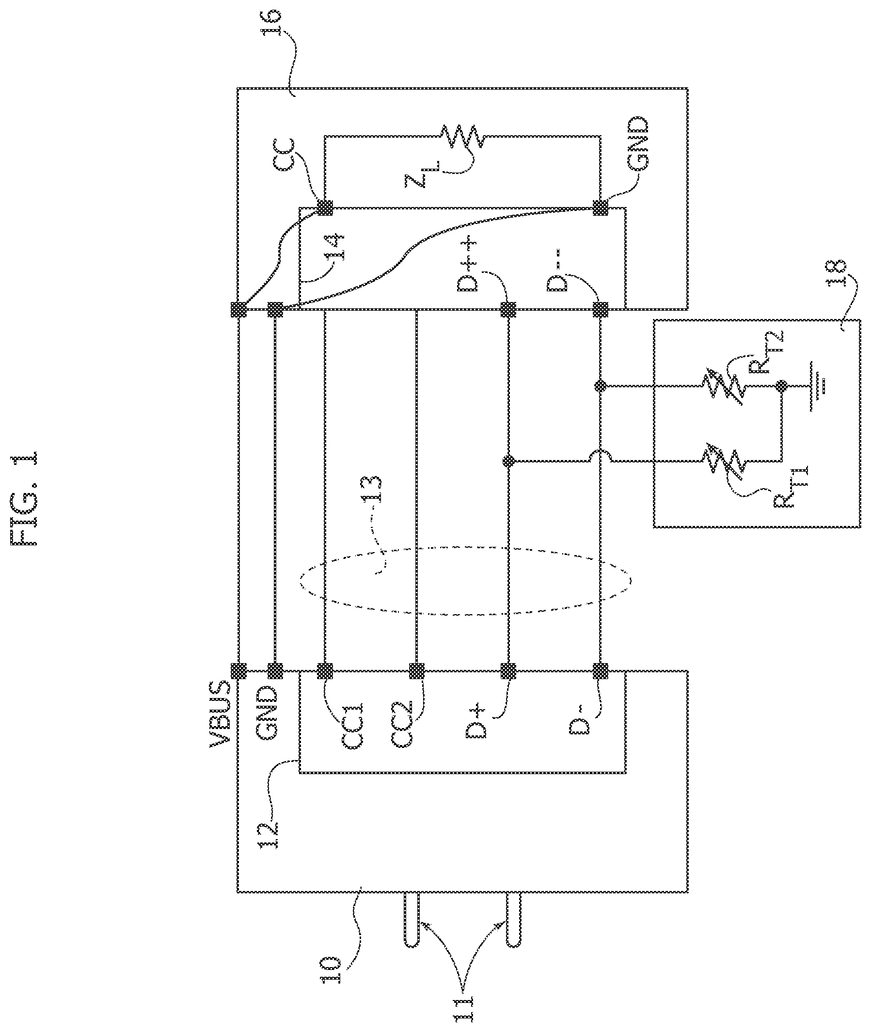 Patent US12620998 Figure 1 – Methods and circuits for electrical power supply