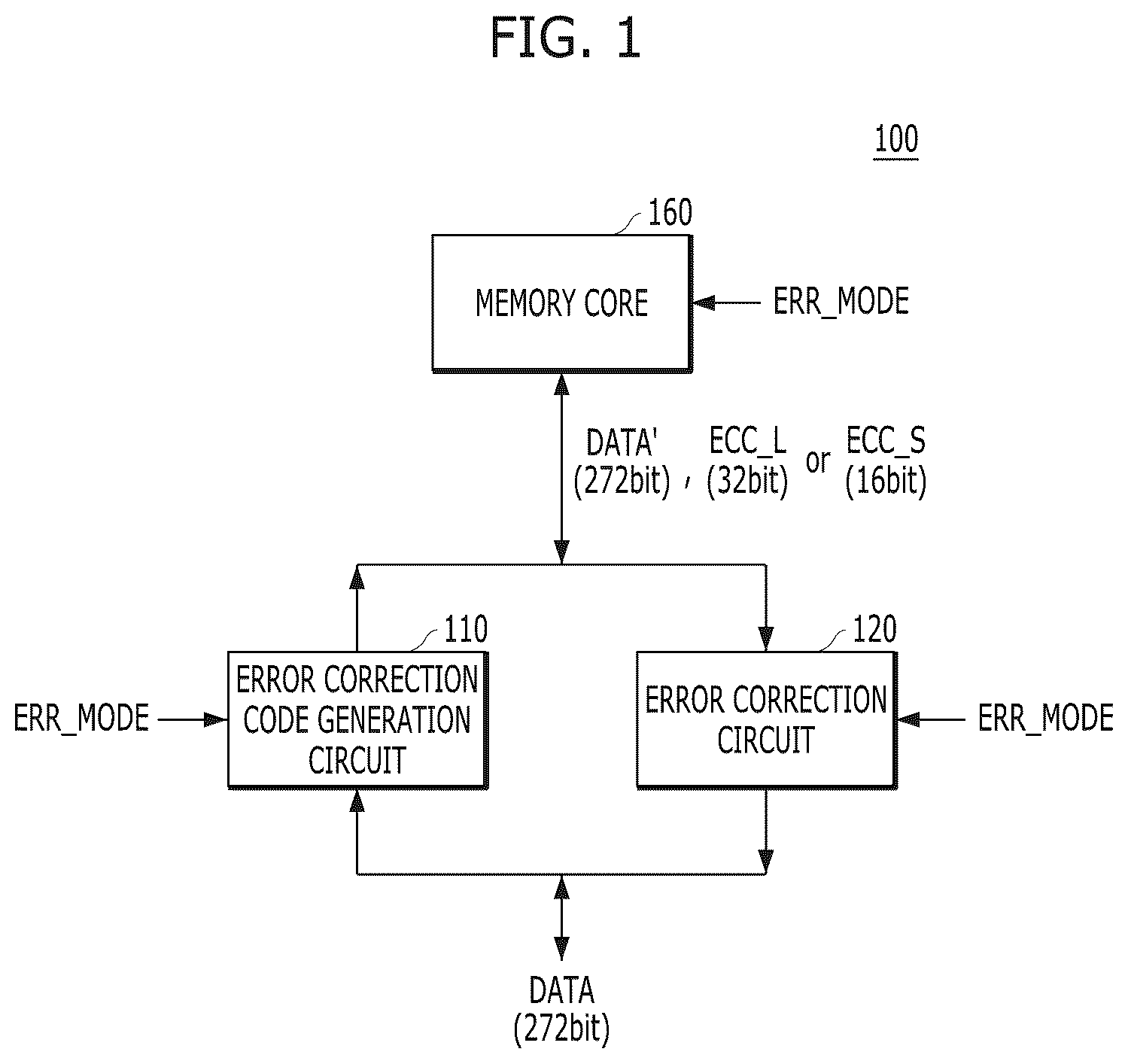 Patent US12621009 Figure 1 – Memory, memory module, memory system, and operation method of memory system