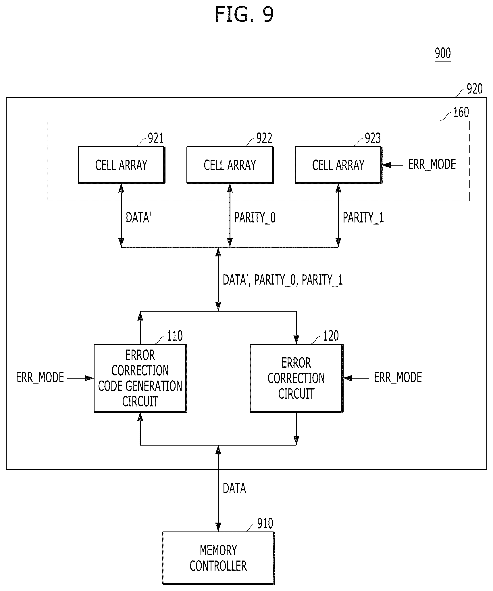Patent US12621009 Figure 8 – Memory, memory module, memory system, and operation method of memory system