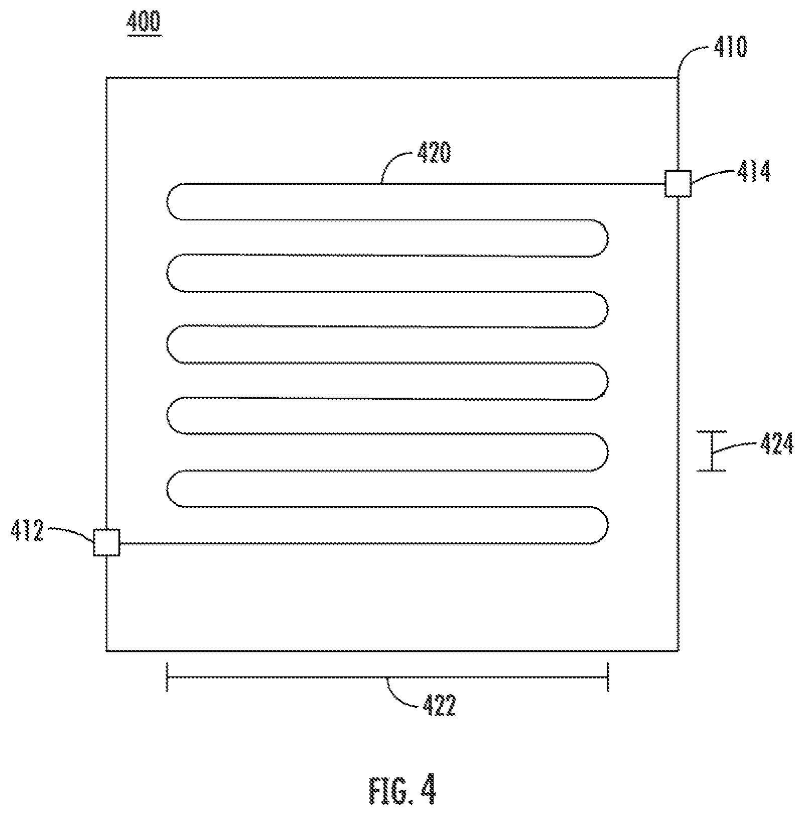 Patent US12621012 Figure 4 – Method to mechanically isolate and electrically couple between a phased array transmit/receive board