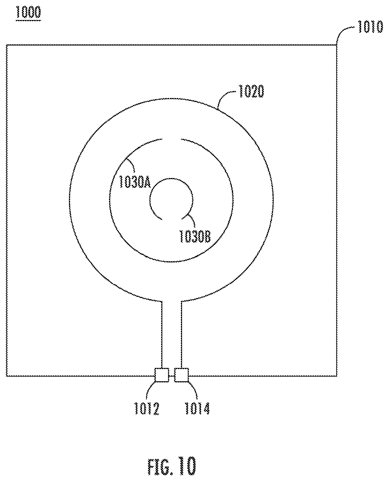 Patent US12621012 Figure 10 – Method to mechanically isolate and electrically couple between a phased array transmit/receive board