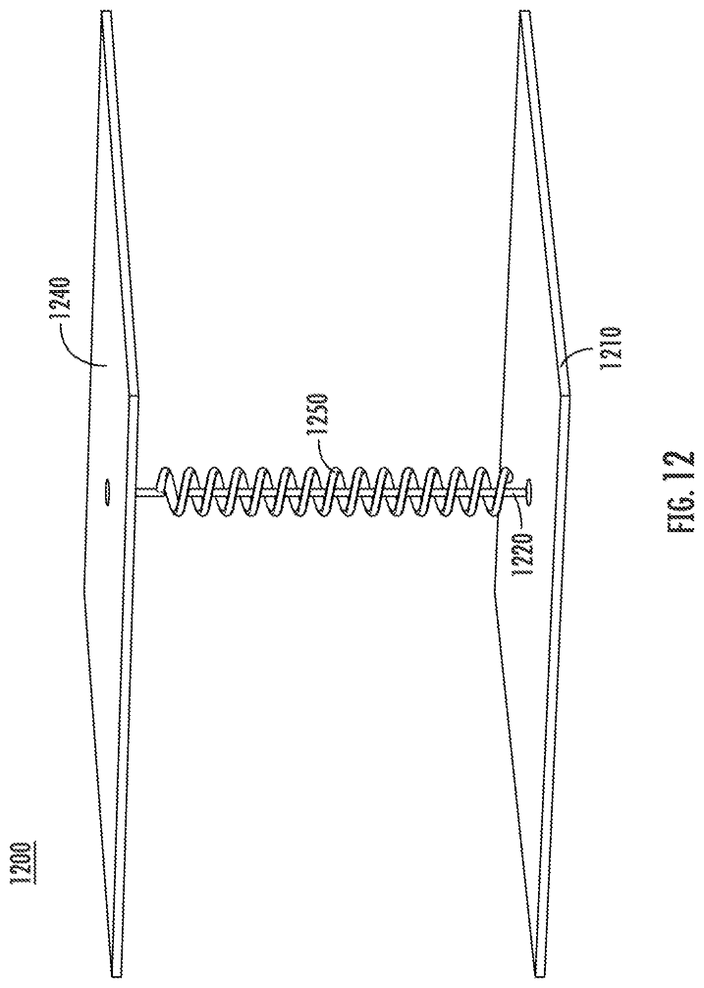 Patent US12621012 Figure 12 – Method to mechanically isolate and electrically couple between a phased array transmit/receive board