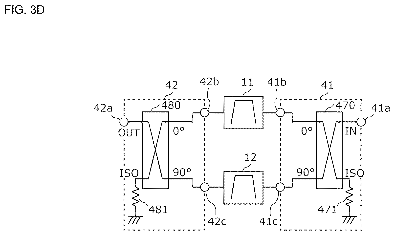 Patent US12621017 Figure 5 – Radio frequency circuit and communication device