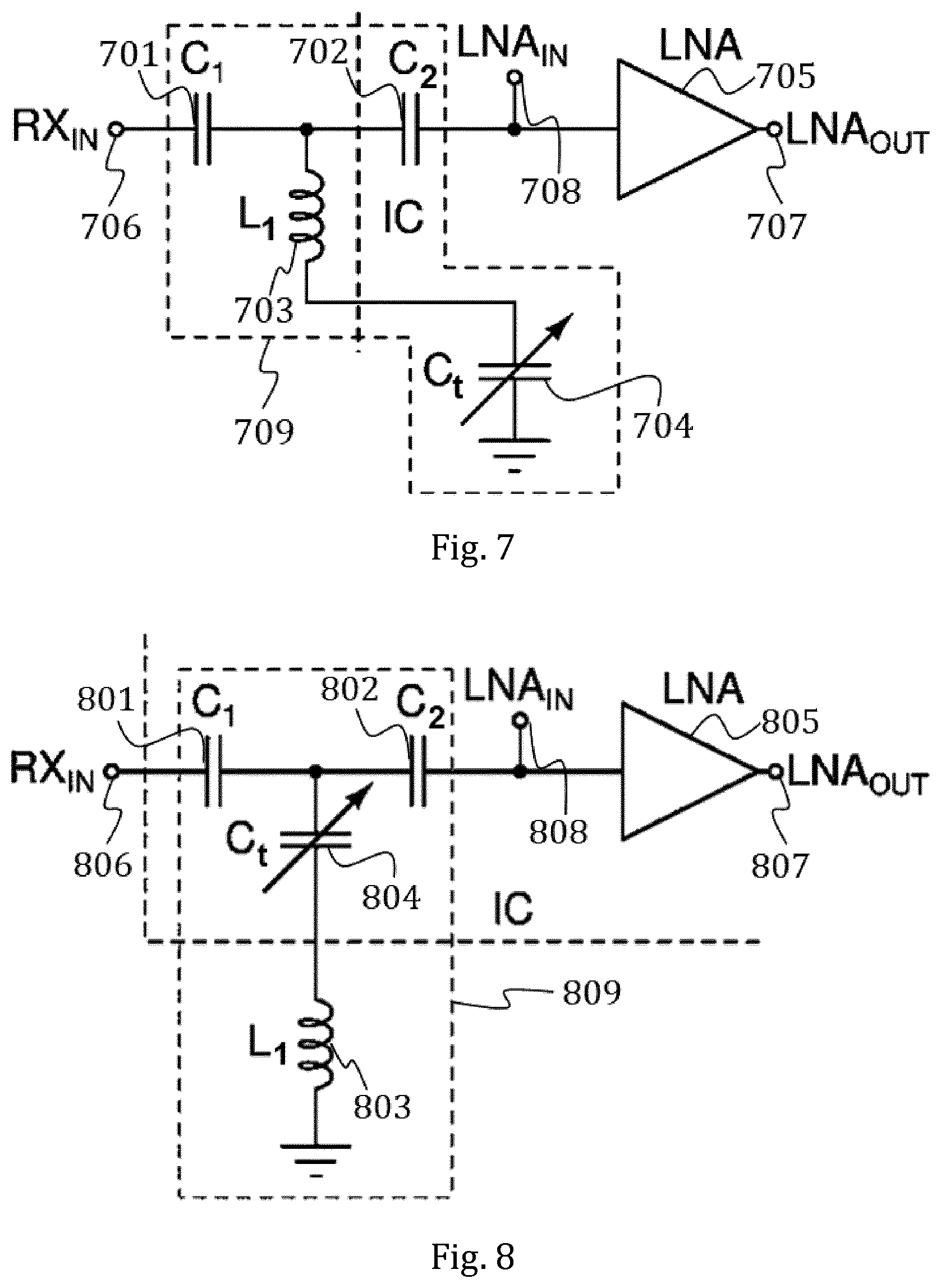 Patent US12621018 Figure 4 – Configurable filter for subharmonic blockers in multiband wireless receivers