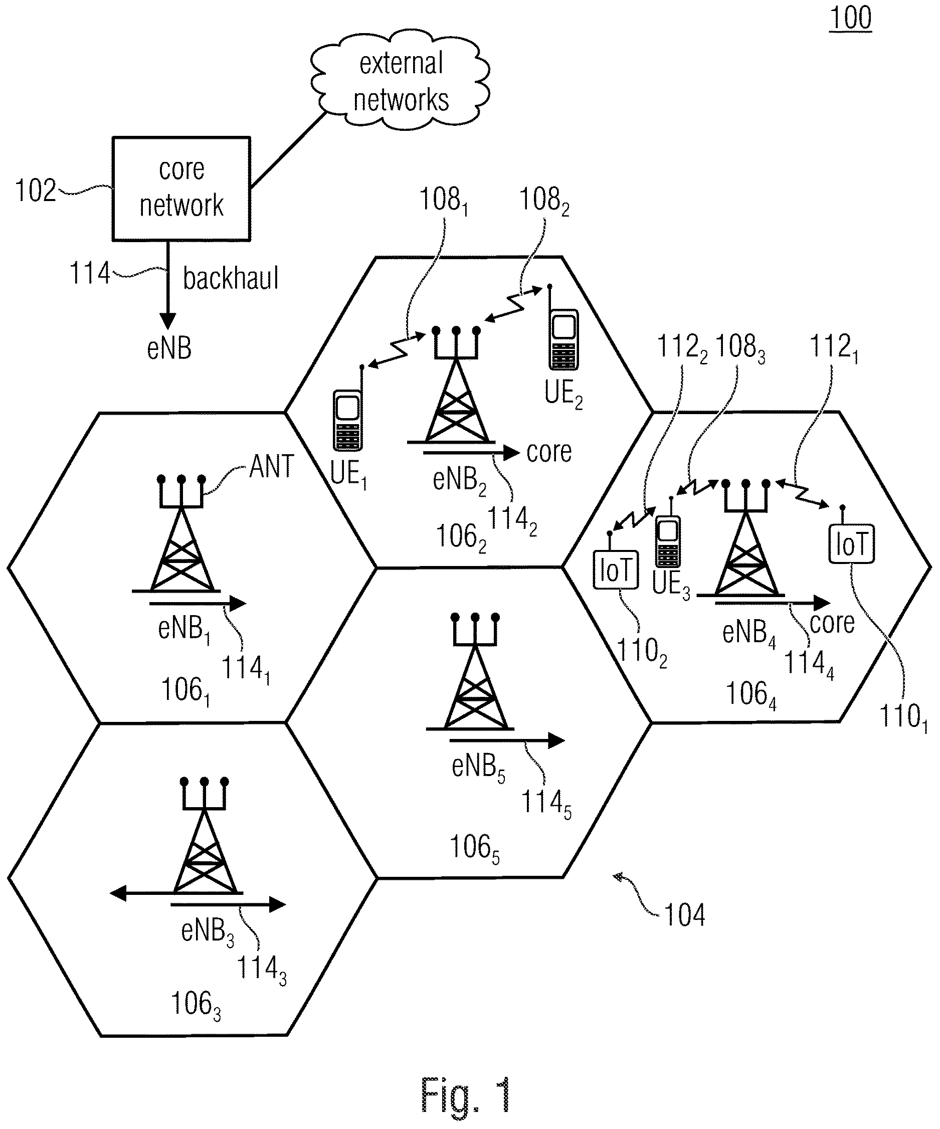 Patent US12621023 Figure 1 – Receiver, transmitter, system and method employing space-delay precoding