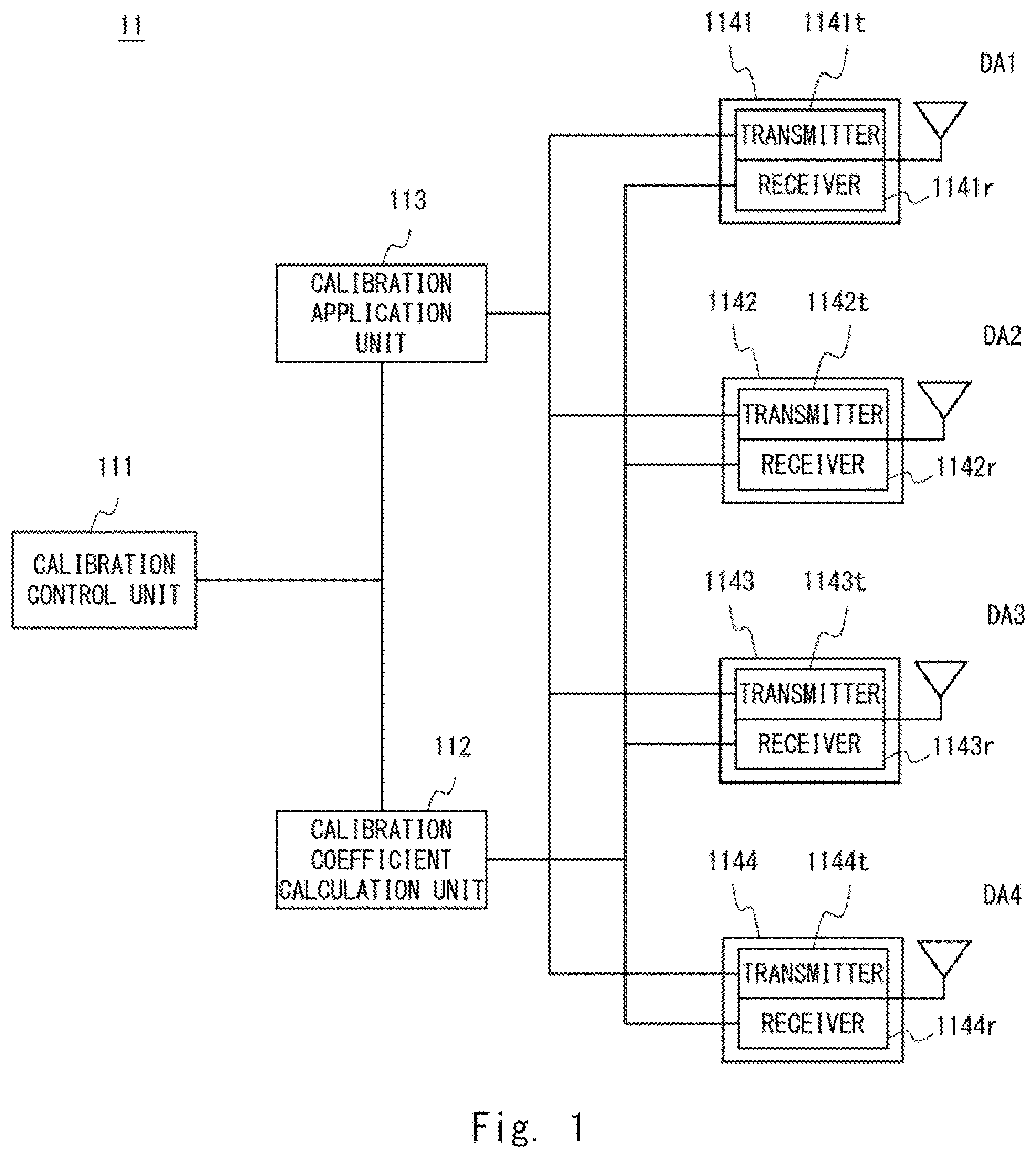 Patent US12621026 Figure 1 – Radio communication apparatus, method for radio communication apparatus, and non-transitory computer readable medium