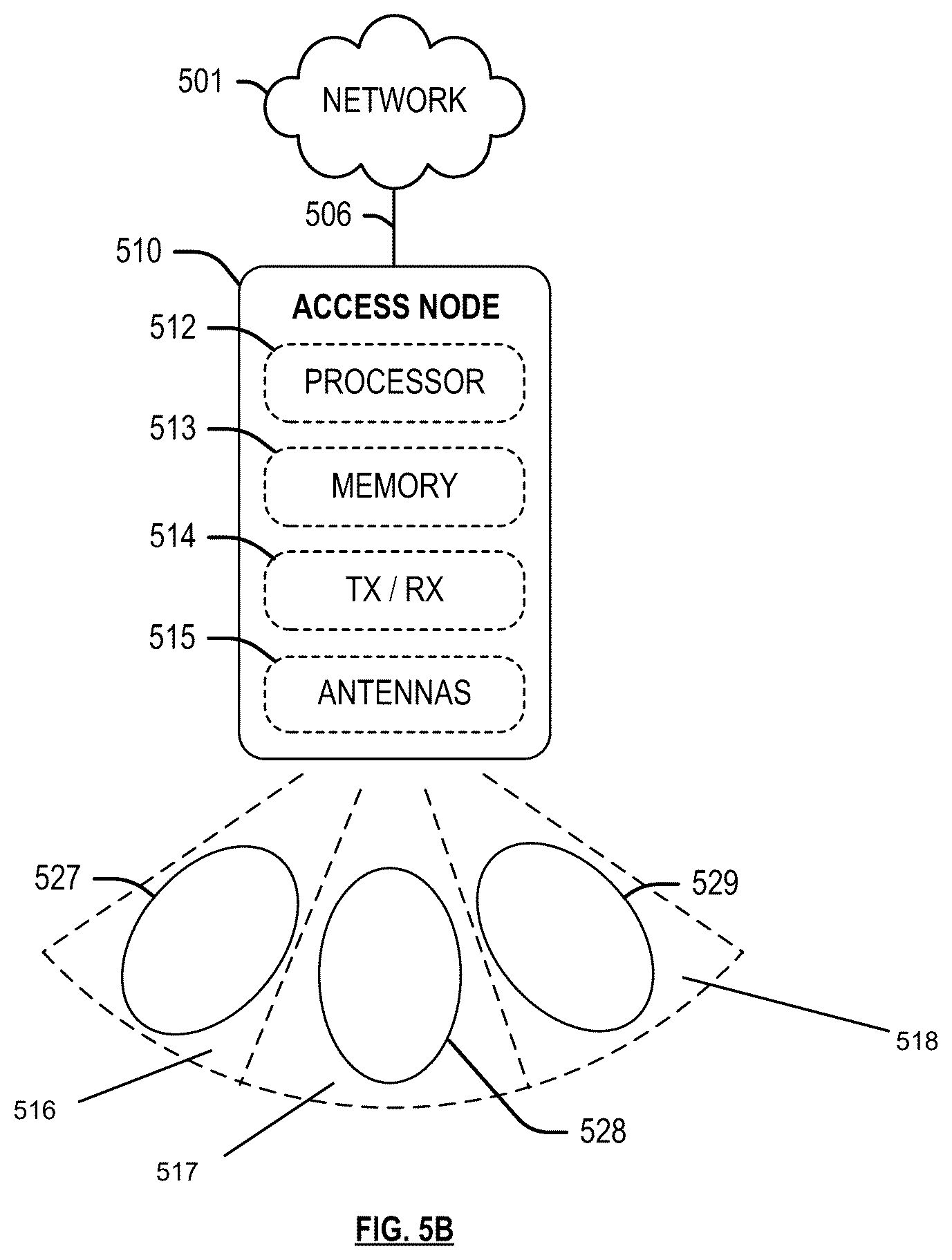 Patent US12621033 Figure 9 – Power saving mode coverage control