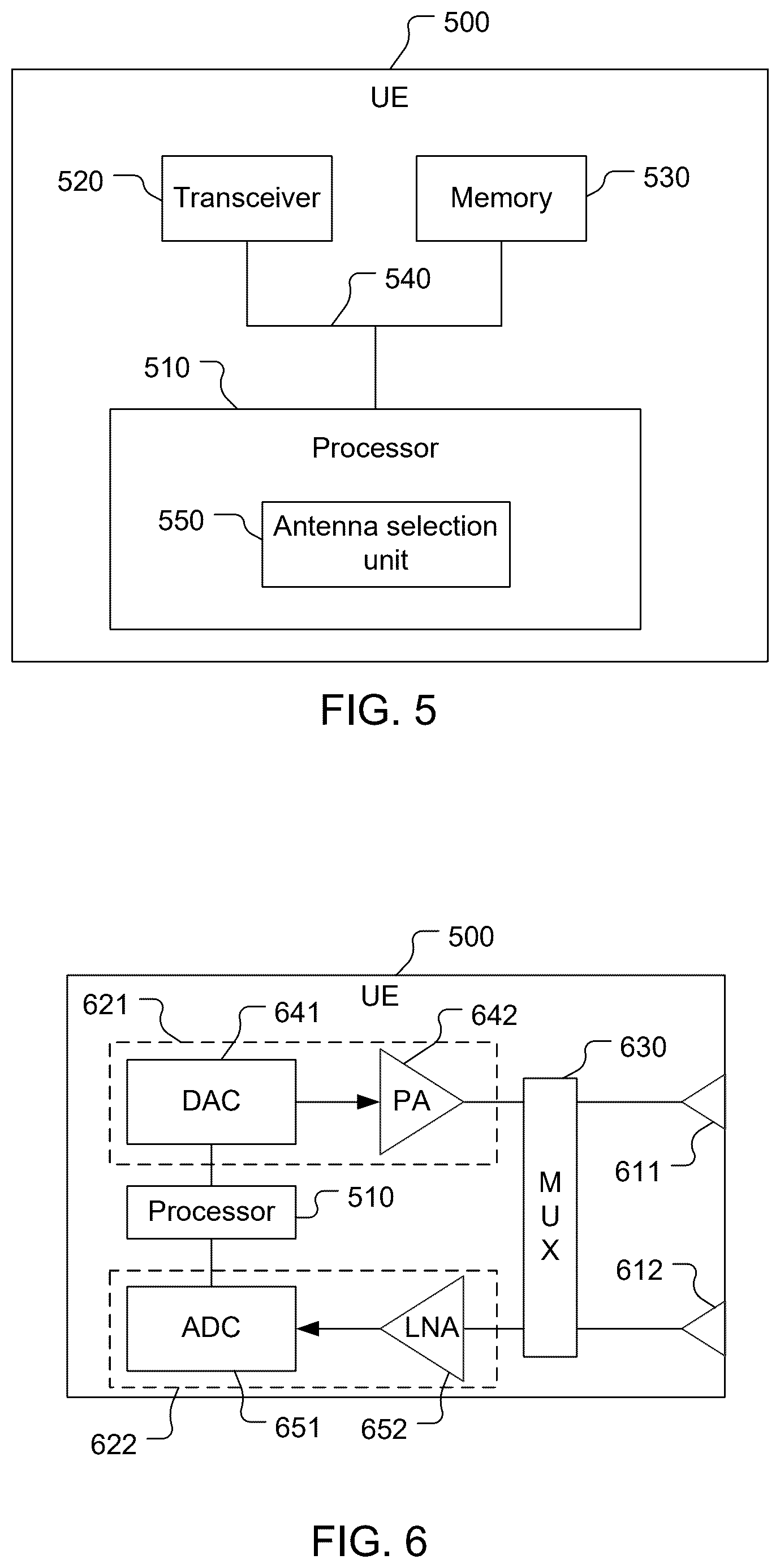 Patent US12621040 Figure 5 – Gain pattern overlap reduction
