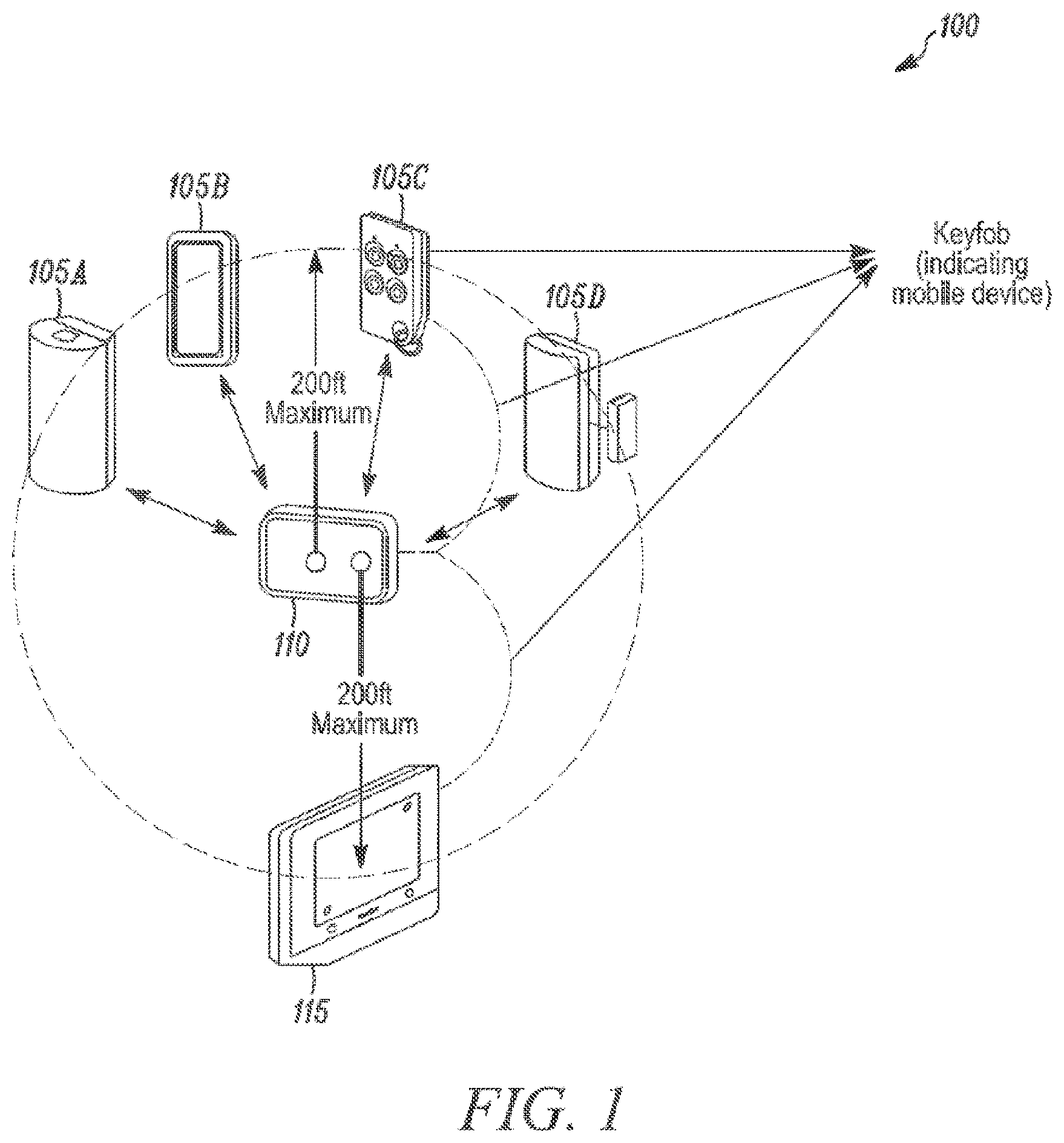 Patent US12621043 Figure 1 – Repeater for enrollment extension