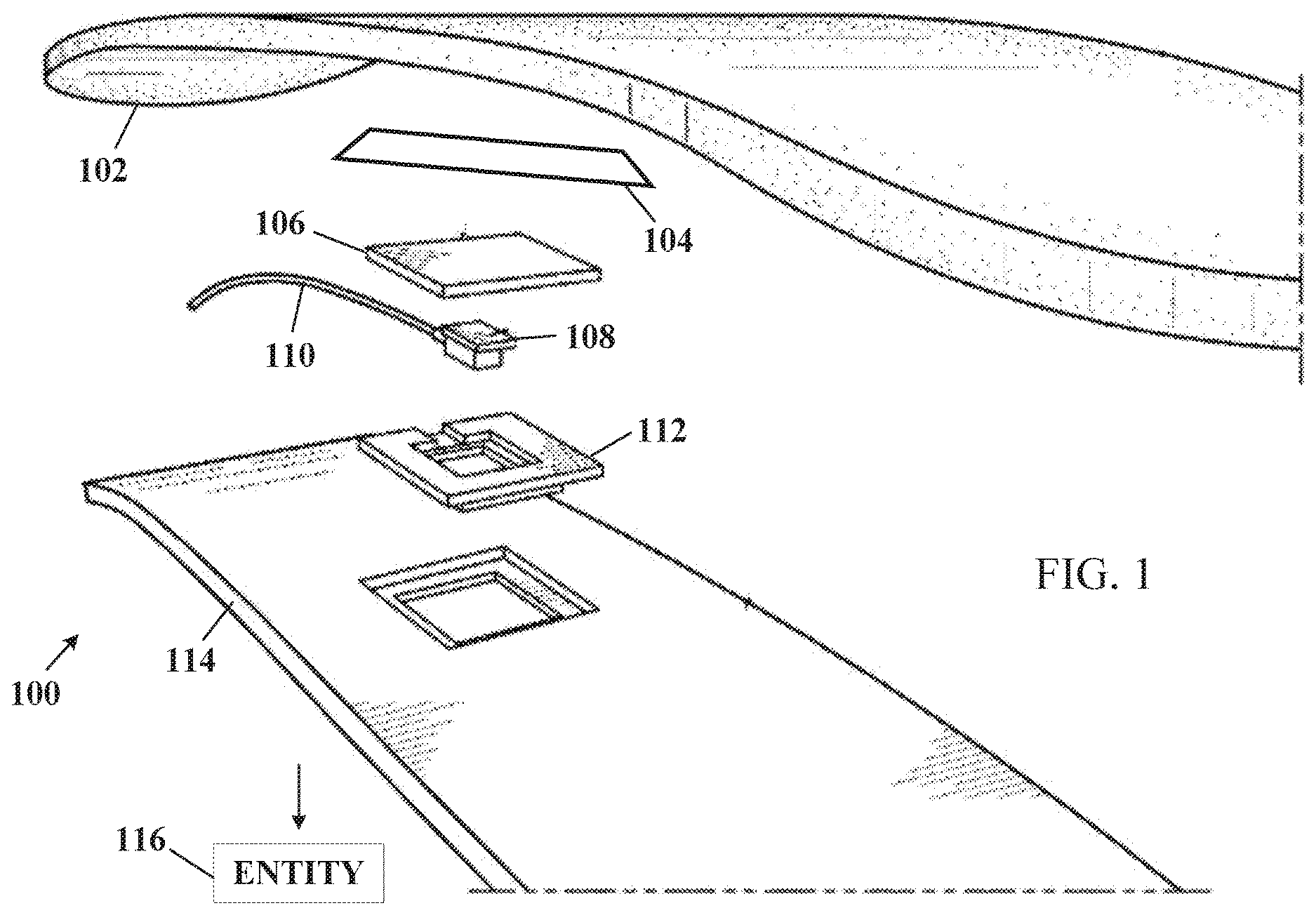 Patent US12621055 Figure 1 – Conformal digital dismount antenna