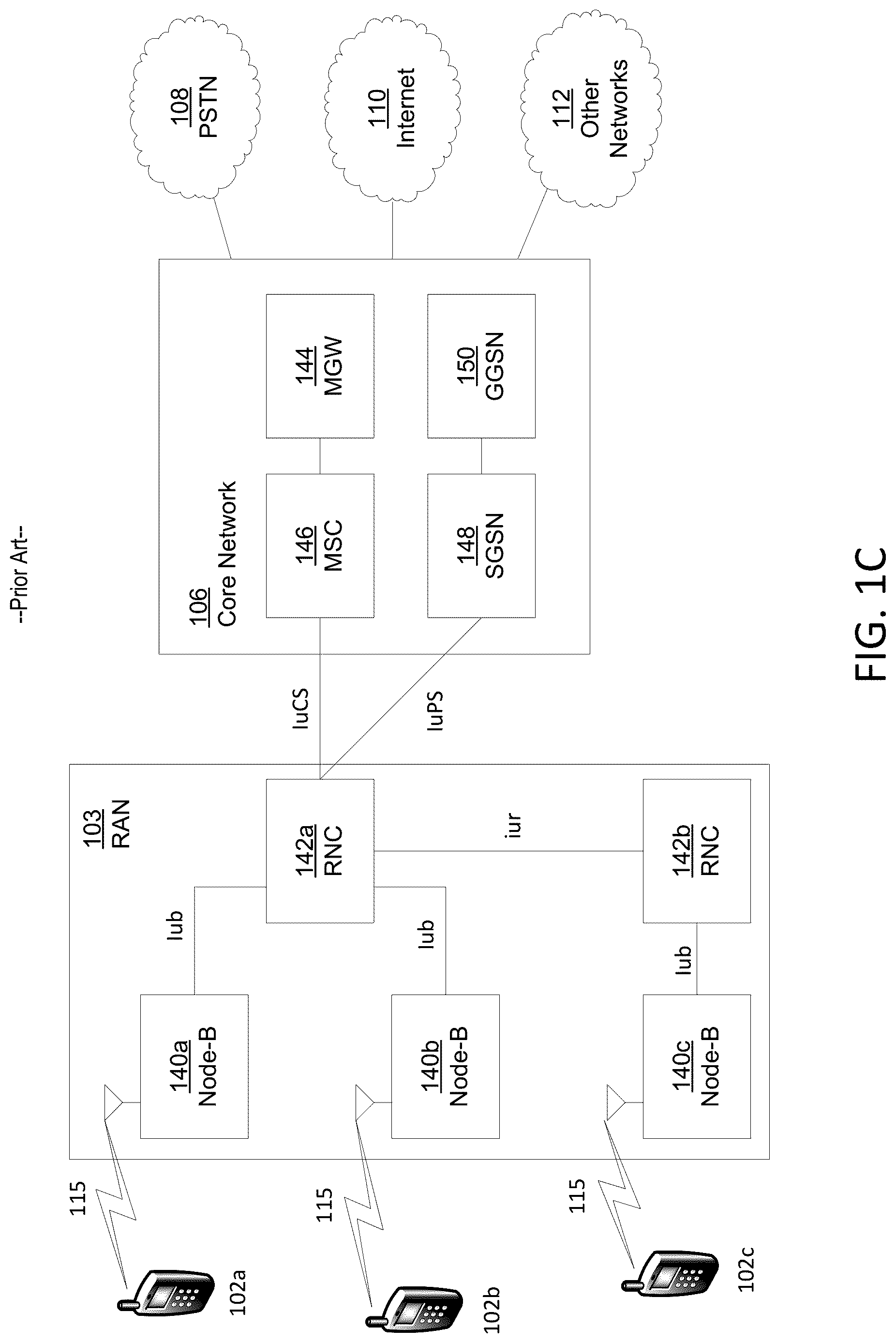 Patent US12621061 Figure 3 – Handling interference in multi-radio access technology (RAT) wireless transmit/receive unit (WTRU)