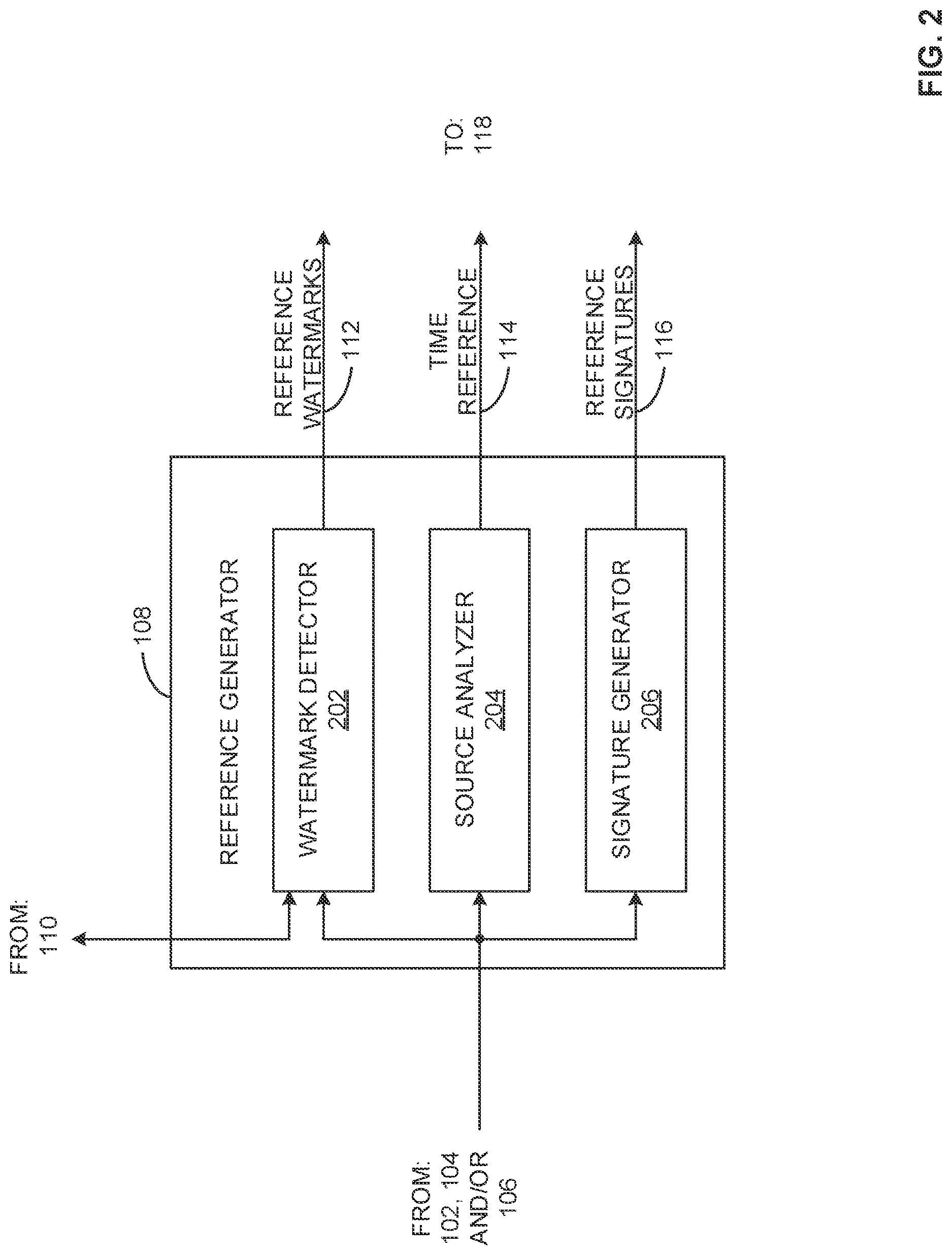 Patent US12621071 Figure 2 – Methods and apparatus for optimizing station reference fingerprint loading using reference watermarks