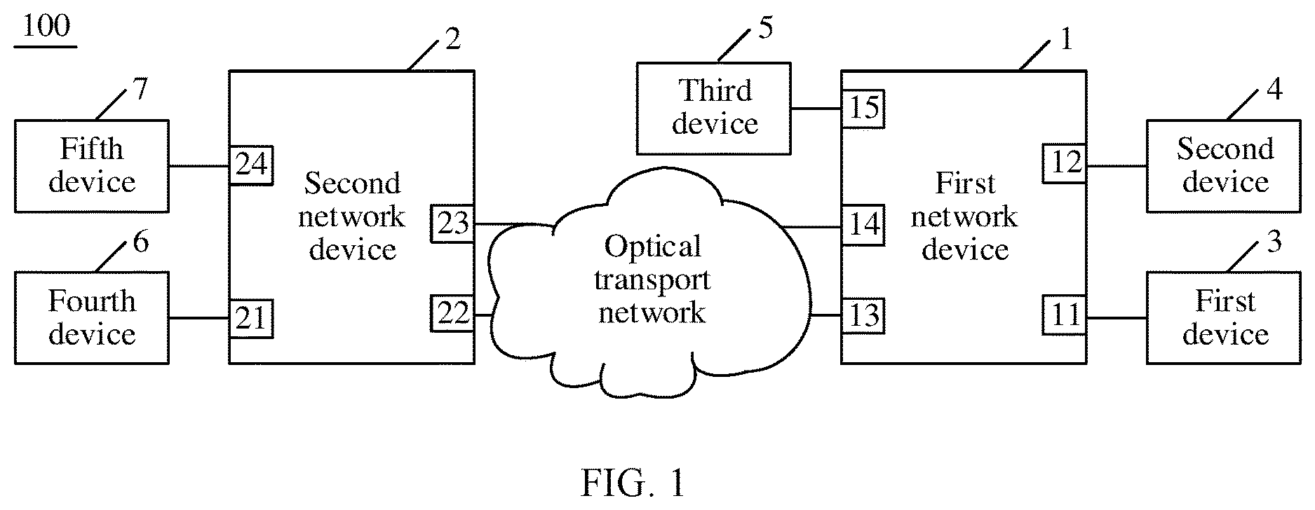 Patent US12621073 Figure 1 – Method and apparatus for determining clock, and storage medium