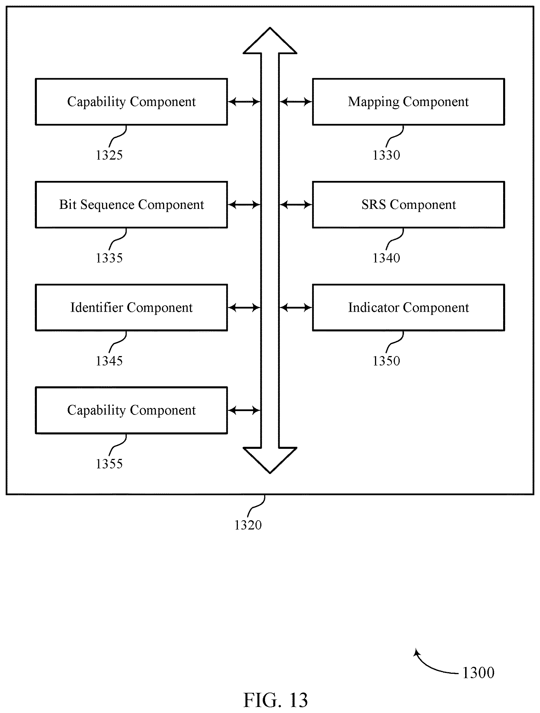 Patent US12621103 Figure 13 – Techniques for mapping sounding reference signal resources