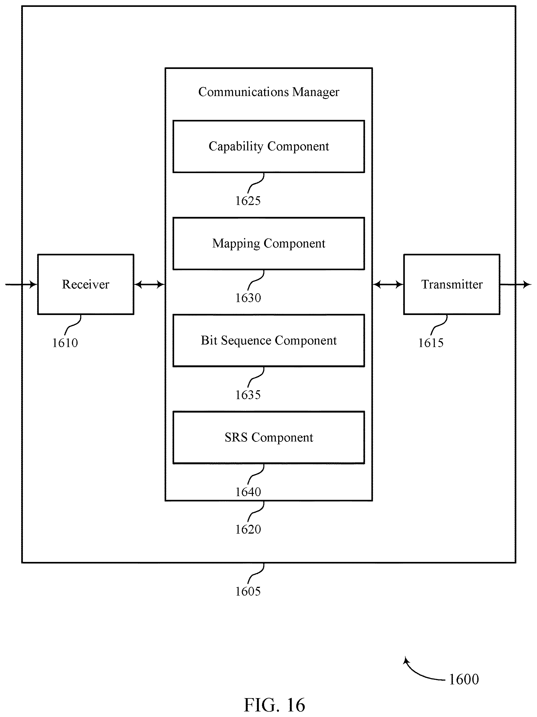 Patent US12621103 Figure 16 – Techniques for mapping sounding reference signal resources