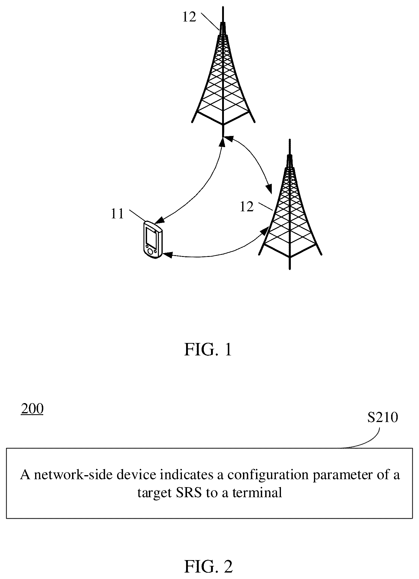 Patent US12621104 Figure 1 – Sounding reference signal configuration method, terminal and network-side device