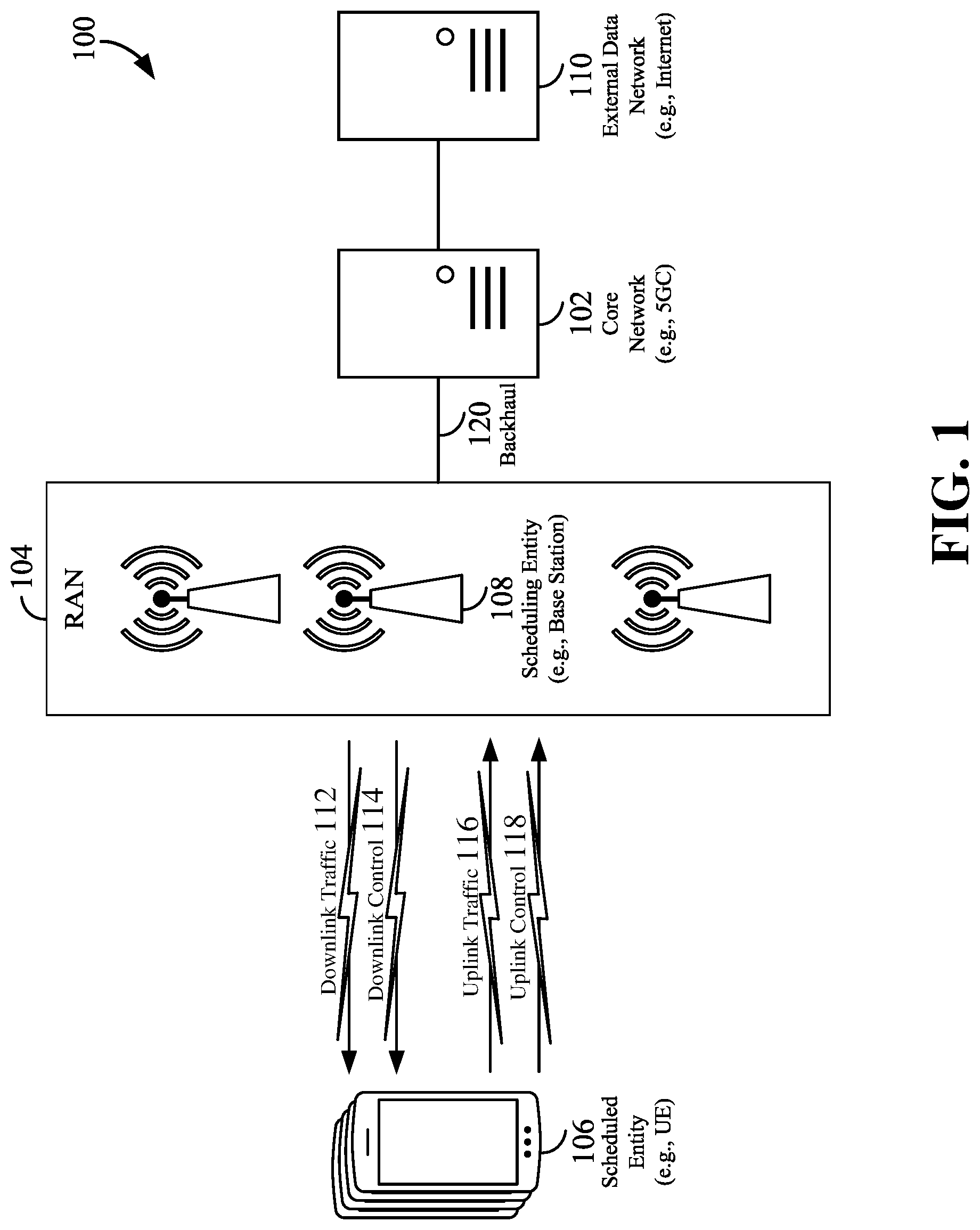 Patent US12621116 — Carrier aggregation SCell new state transition design — Figure 1