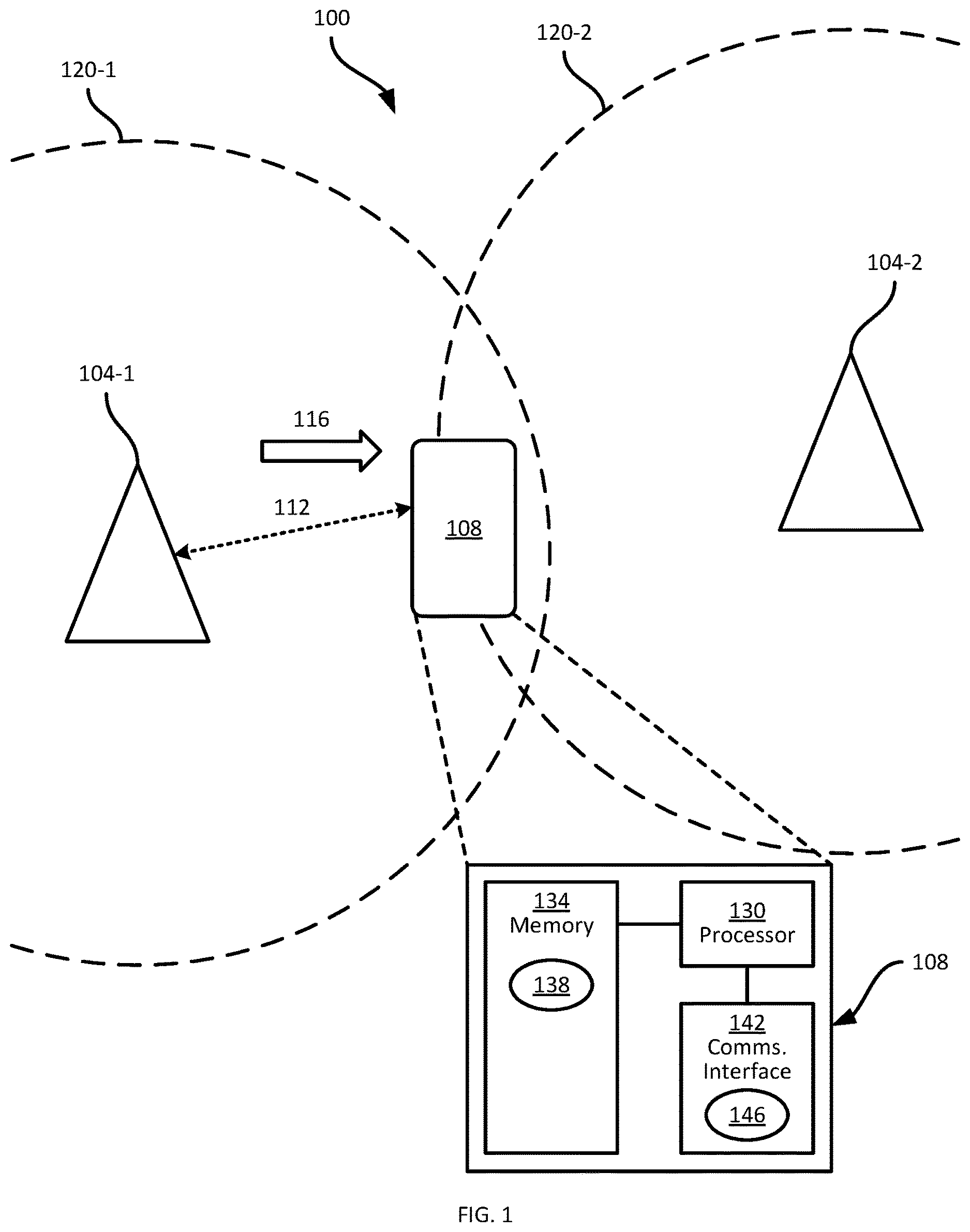 Patent US12621130 Figure 1 – Base station state detection for client computing devices