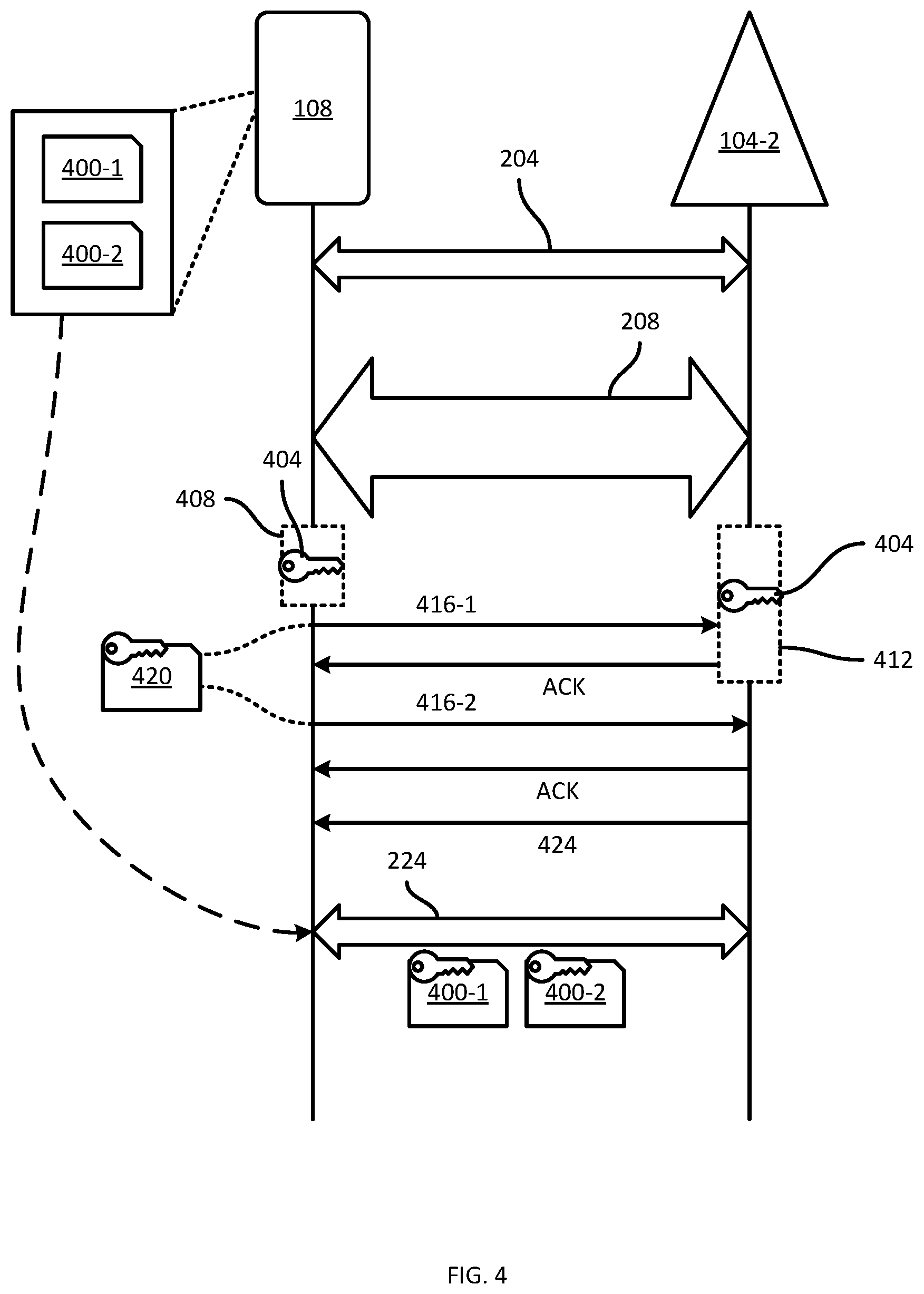 Patent US12621130 Figure 4 – Base station state detection for client computing devices