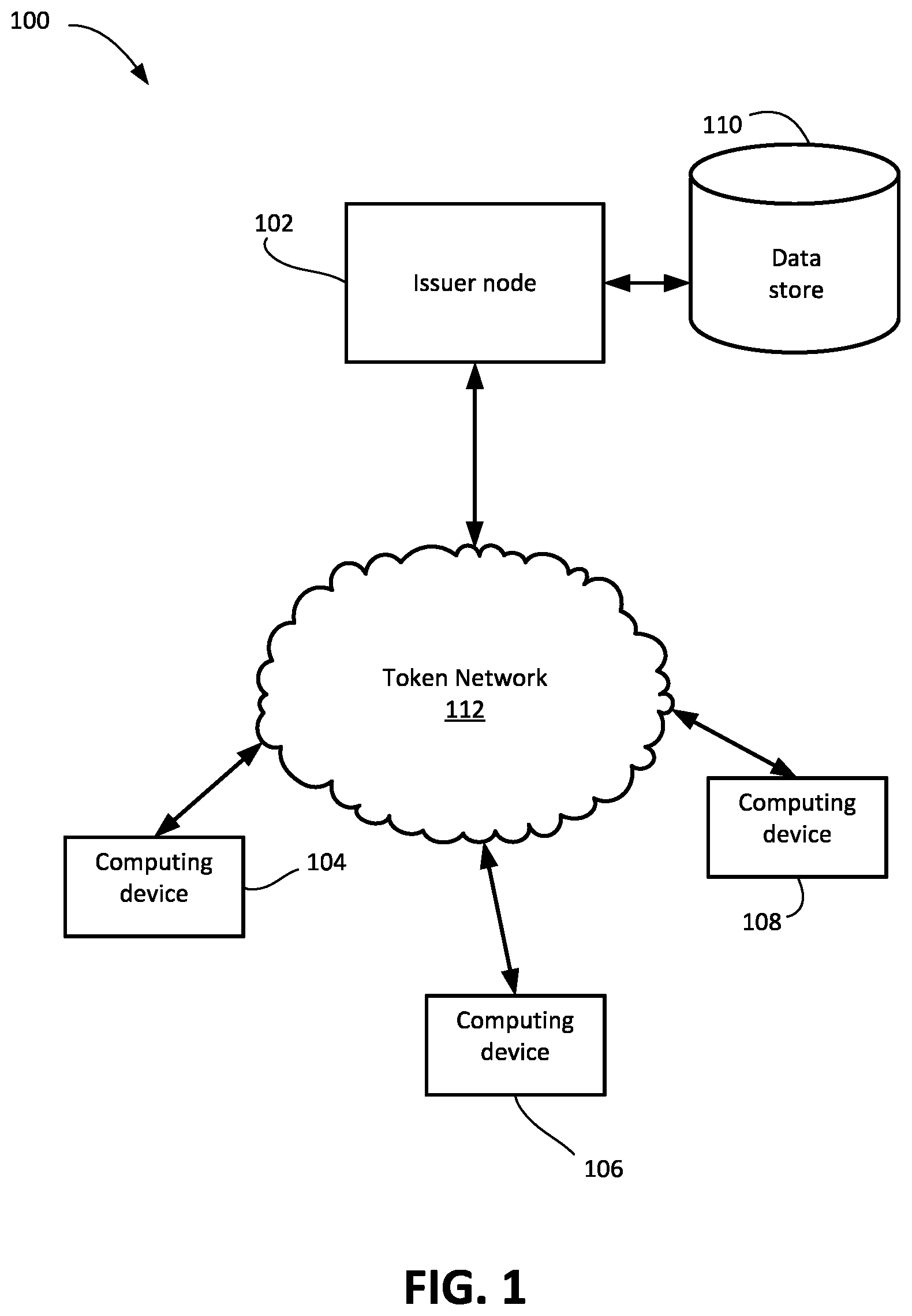 Patent US12621154 Figure 1 – Devices and methods for consolidating serialized tokens