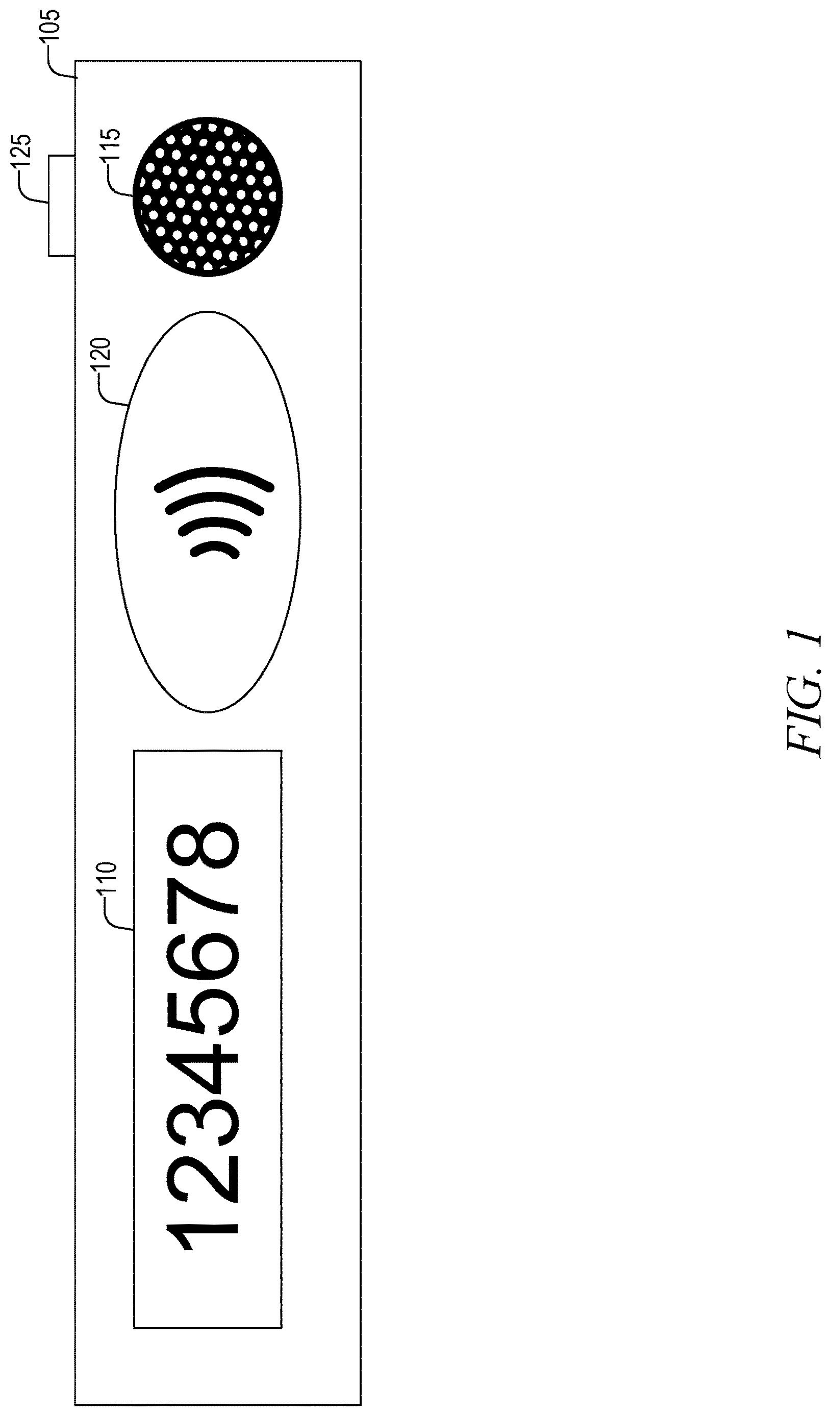 Patent US12621158 Figure 1 – Two factor authentication devices with accessibility features