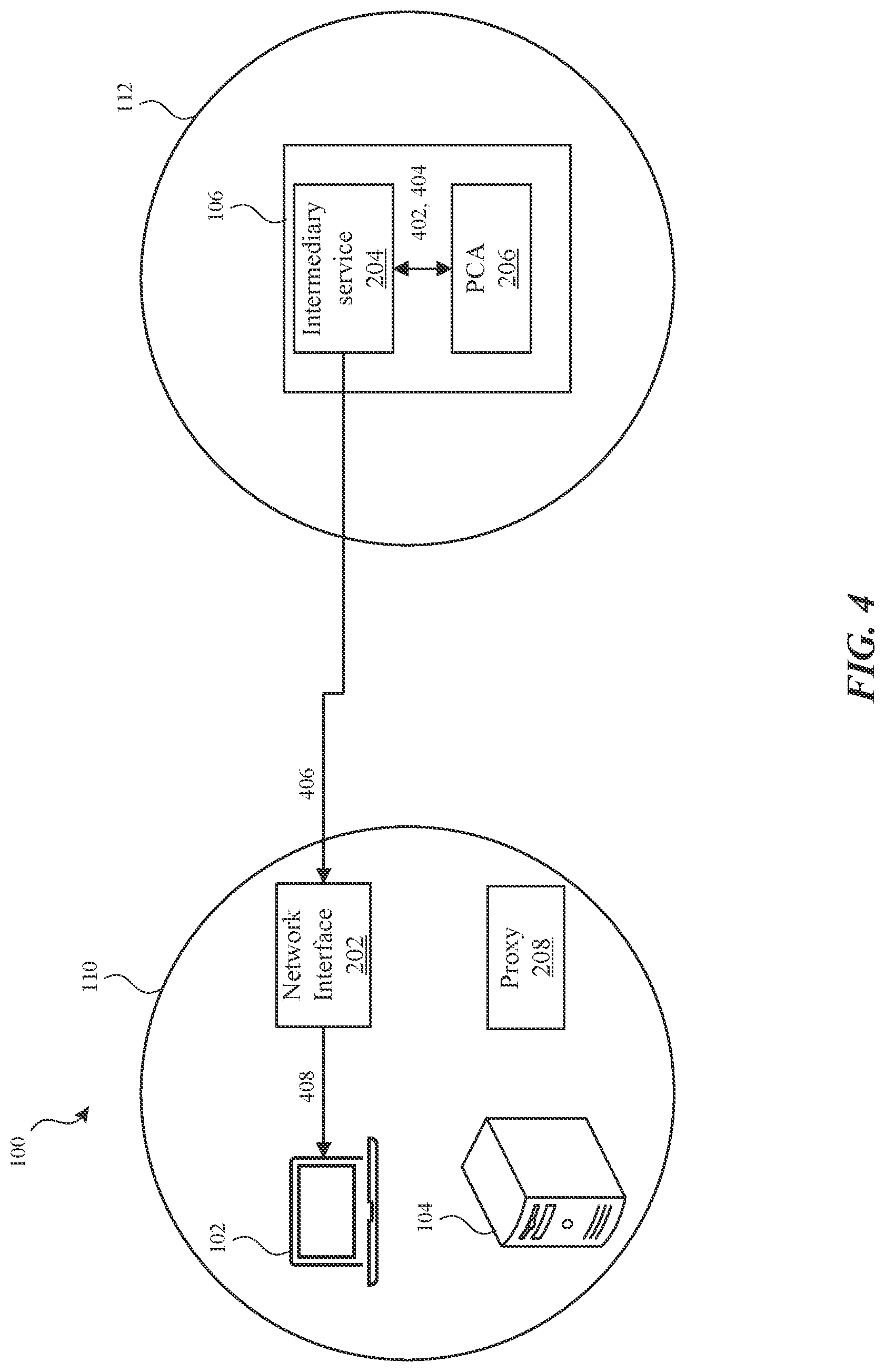 Patent US12621168 Figure 4 – Connector for private certificate authority and directory service