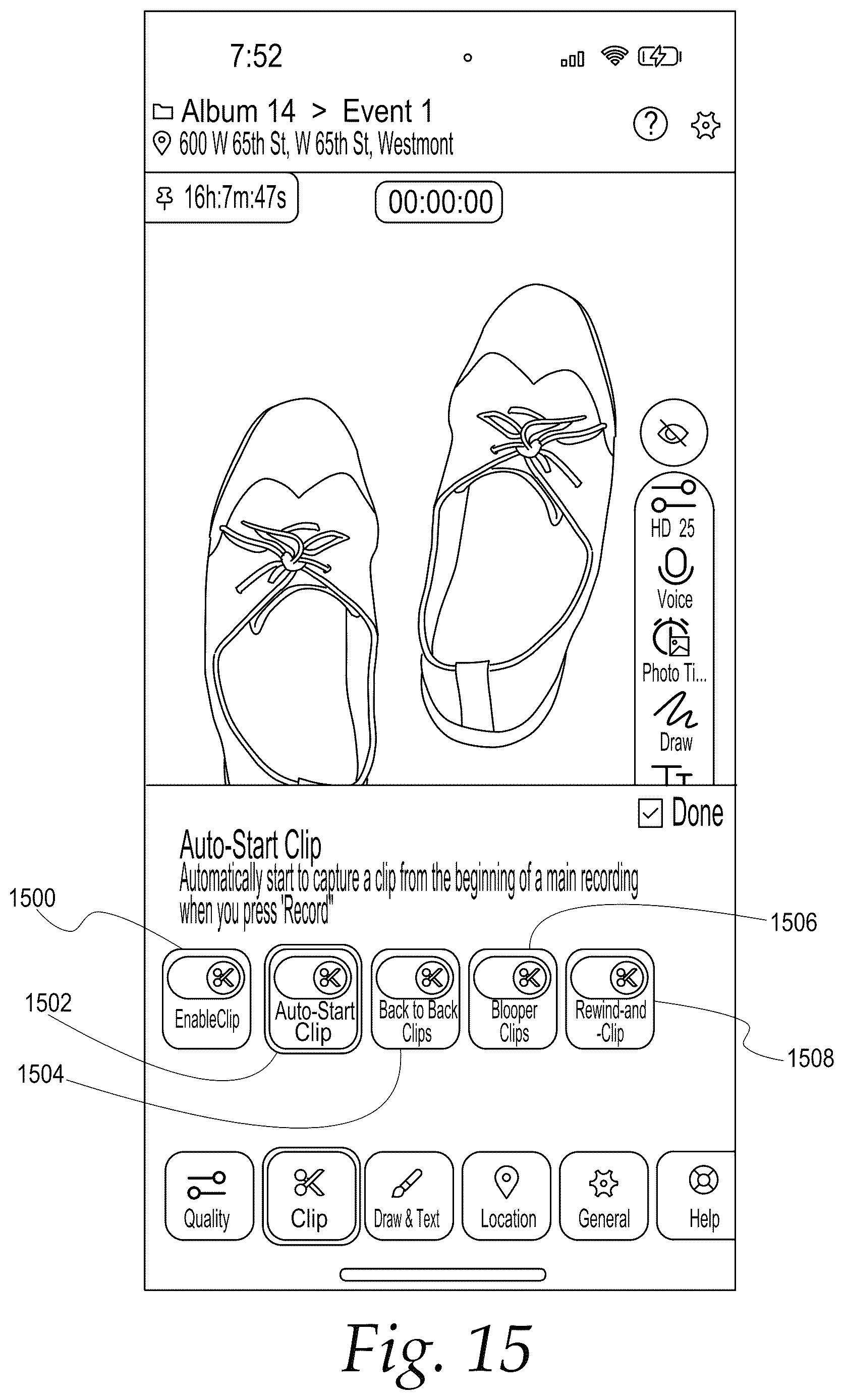 Patent US12621178 Figure 11 – Systems and methods for editing a video recording in progress