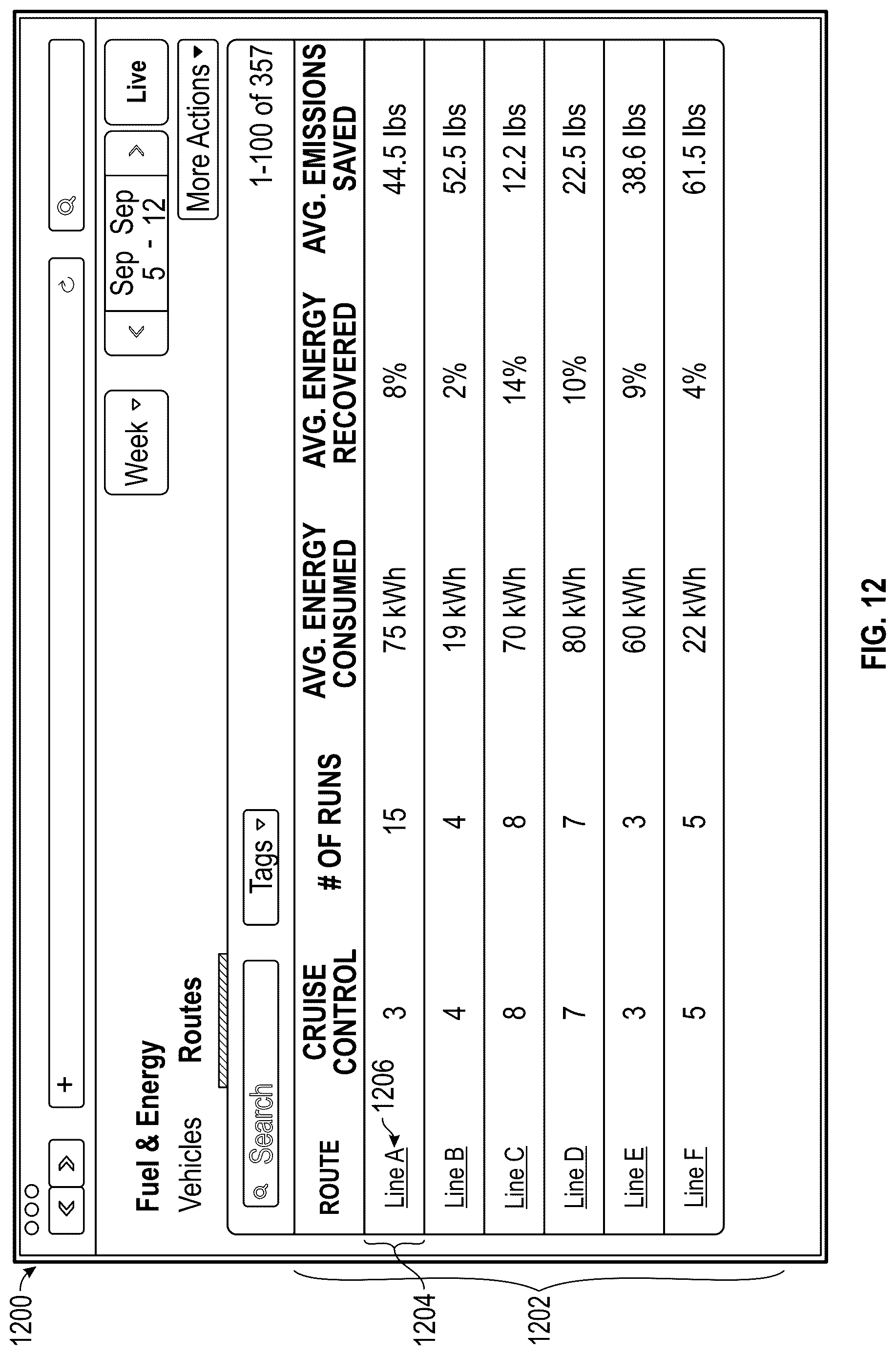 Patent US12621184 Figure 17 – Vehicle gateway device and interactive graphical user interfaces associated therewith