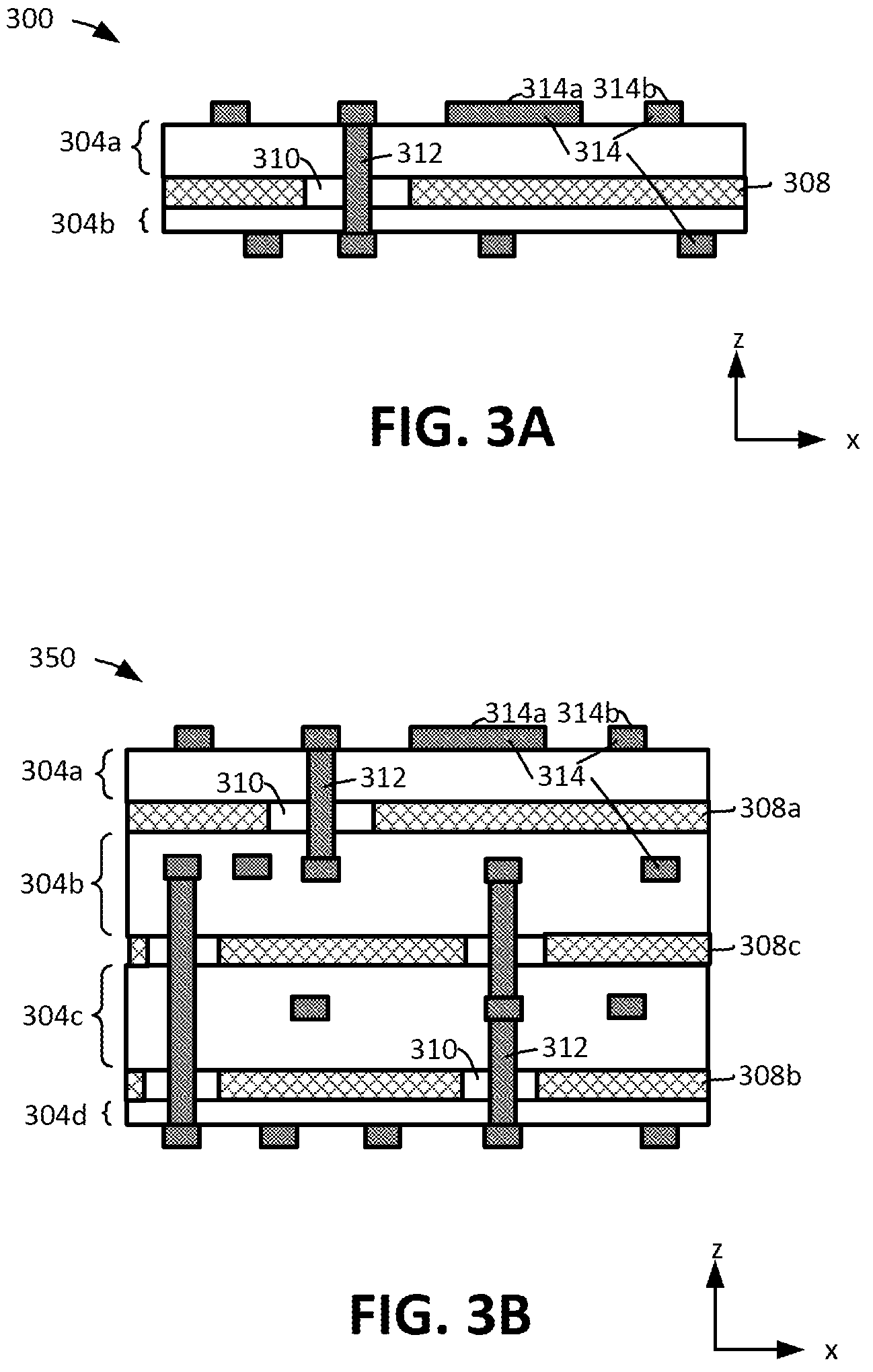 Patent US12621186 Figure 2 – Switch matrix topology for routing high frequency signals