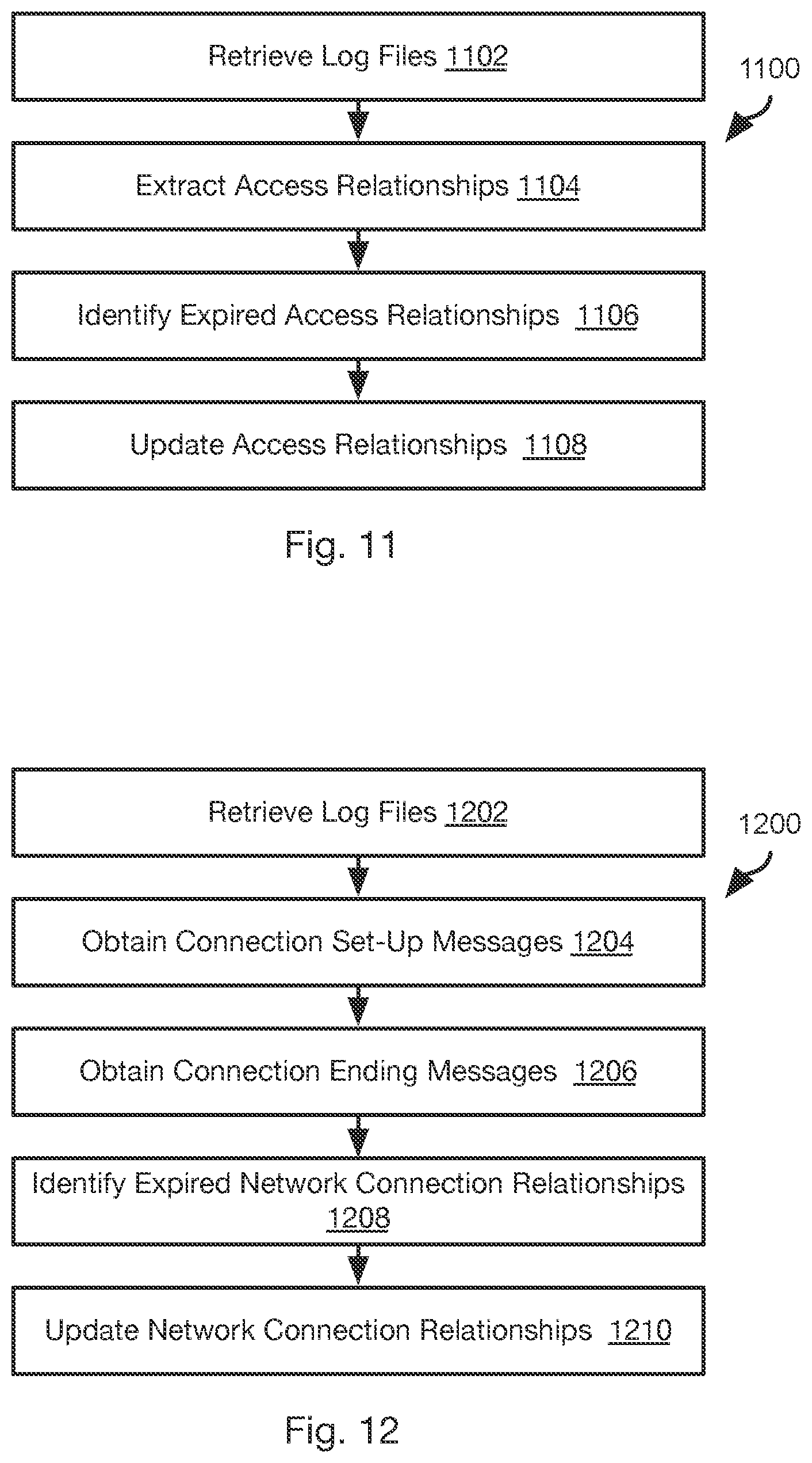 Patent US12621205 Figure 8 – Agentless topology analysis