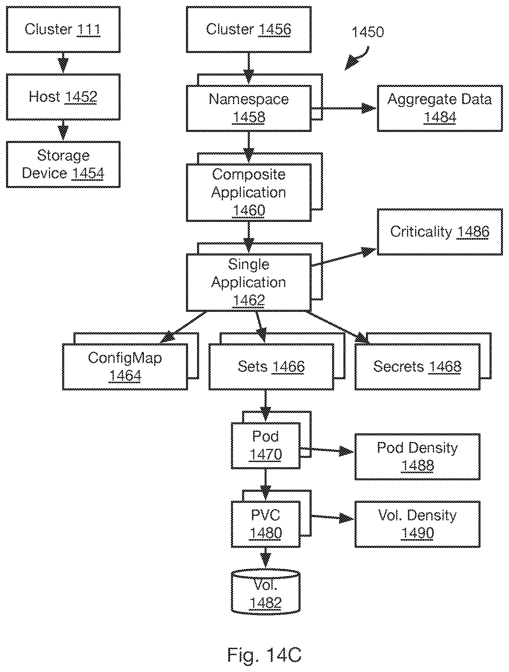 Patent US12621205 Figure 12 – Agentless topology analysis
