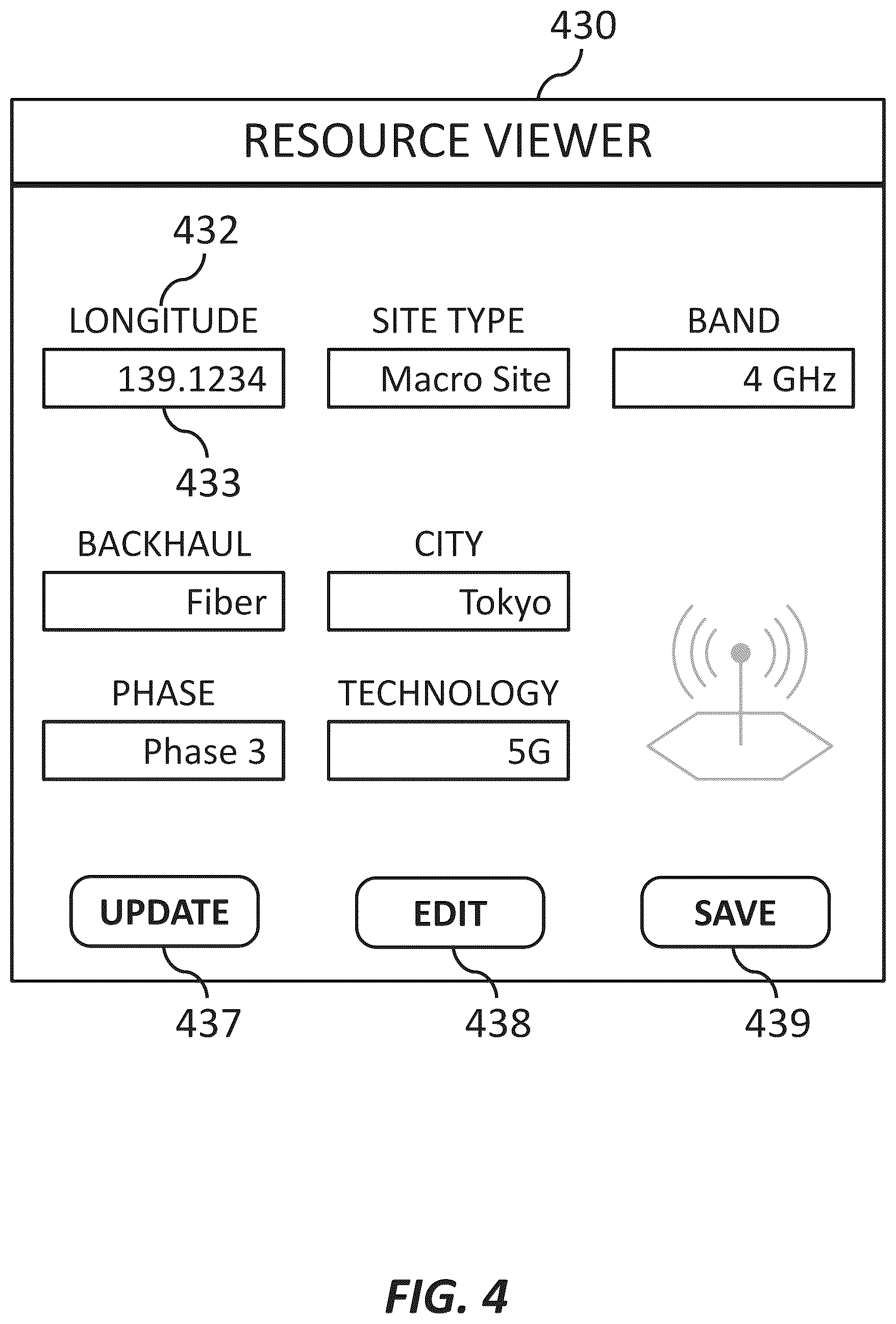 Patent US12621217 Figure 4 – Embedded resource layout