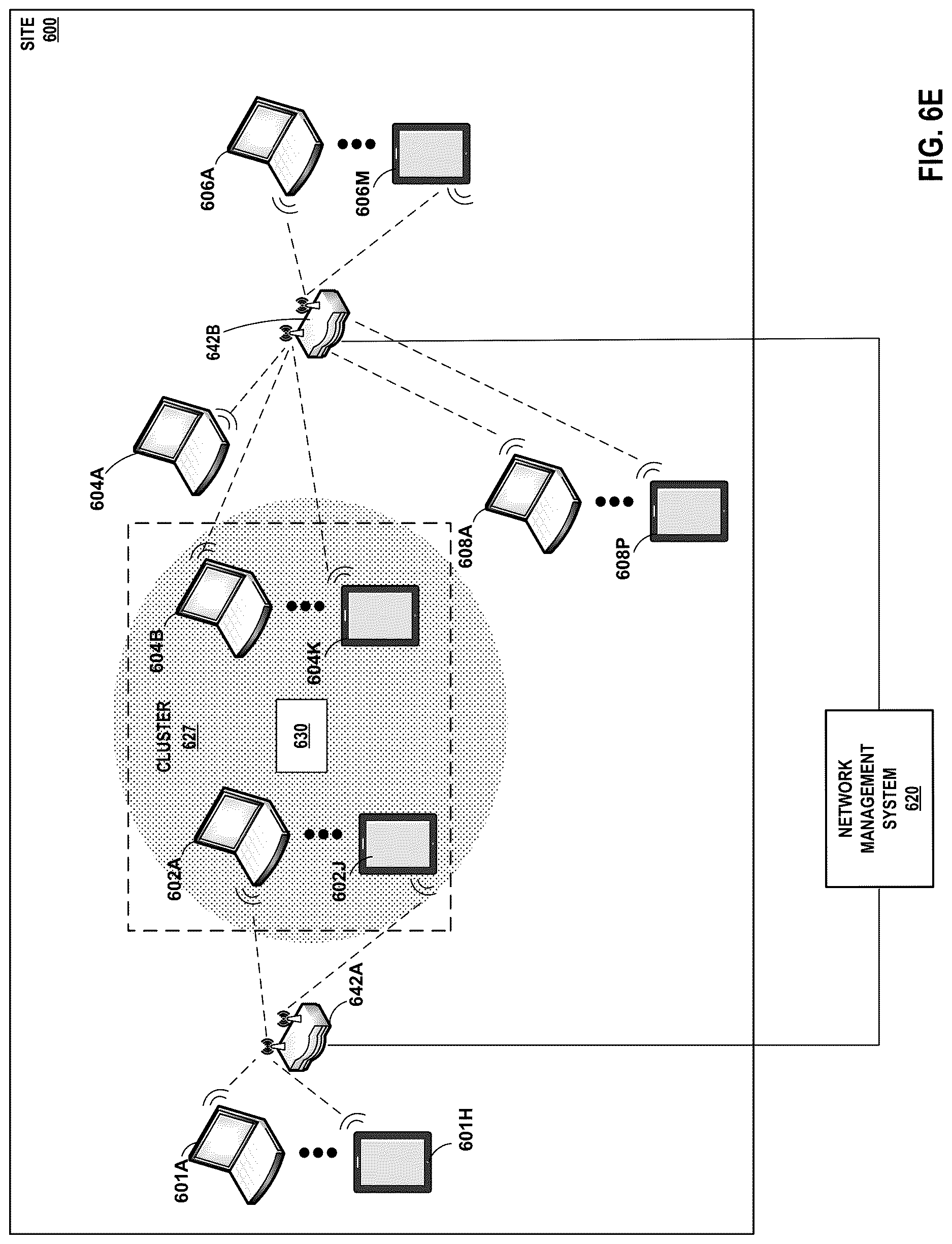 Patent US12621220 Figure 10 – Virtual network assistant with location input