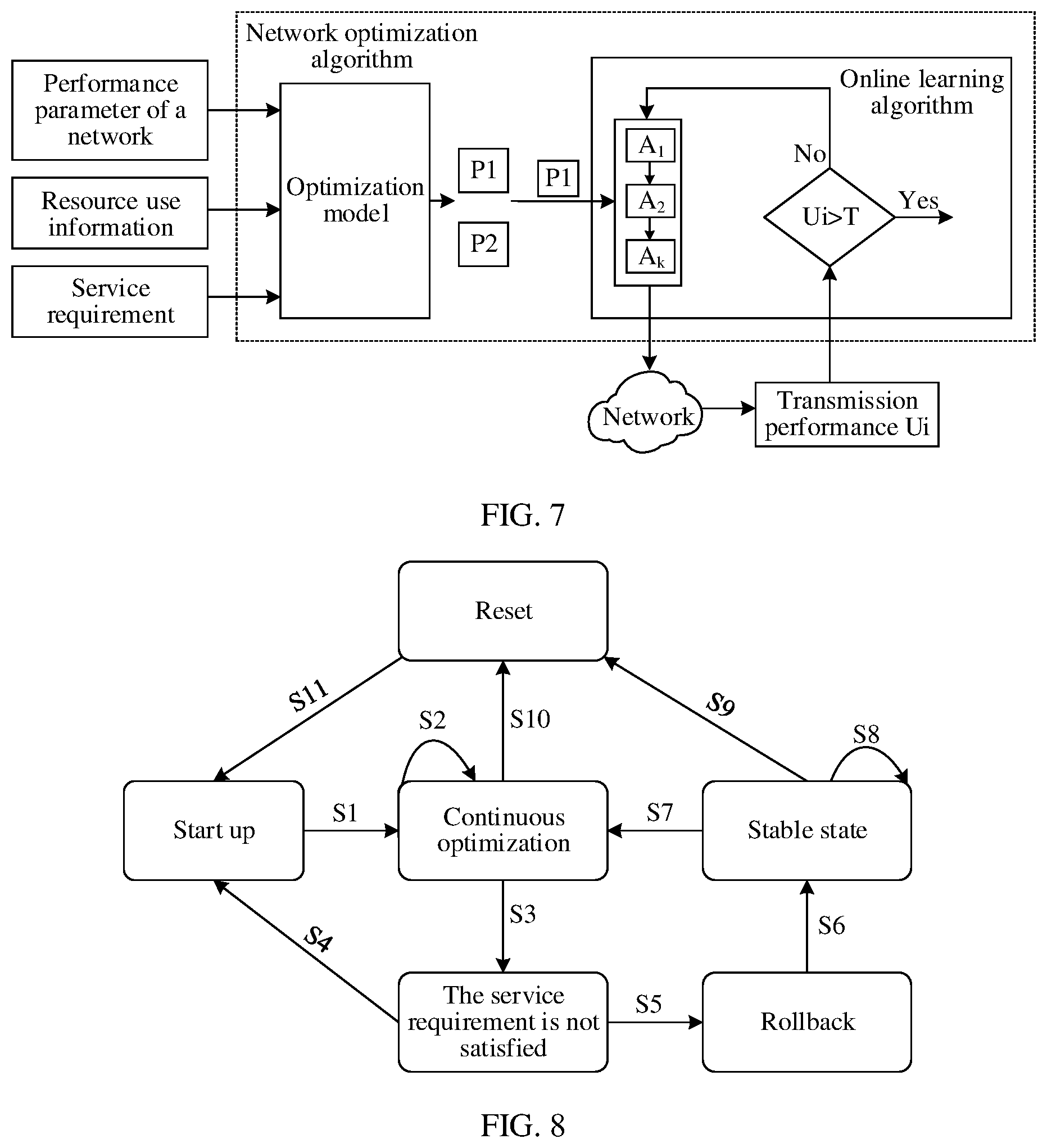 Patent US12621222 Figure 4 – Method for determining network optimization policy, apparatus, and system