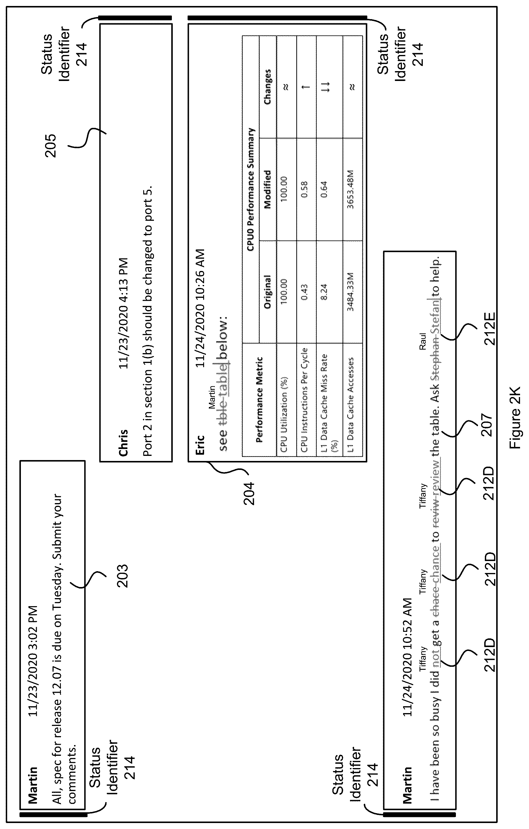 Patent US12621257 Figure 12 – System and method for facilitating online chat edits using user confidence scores