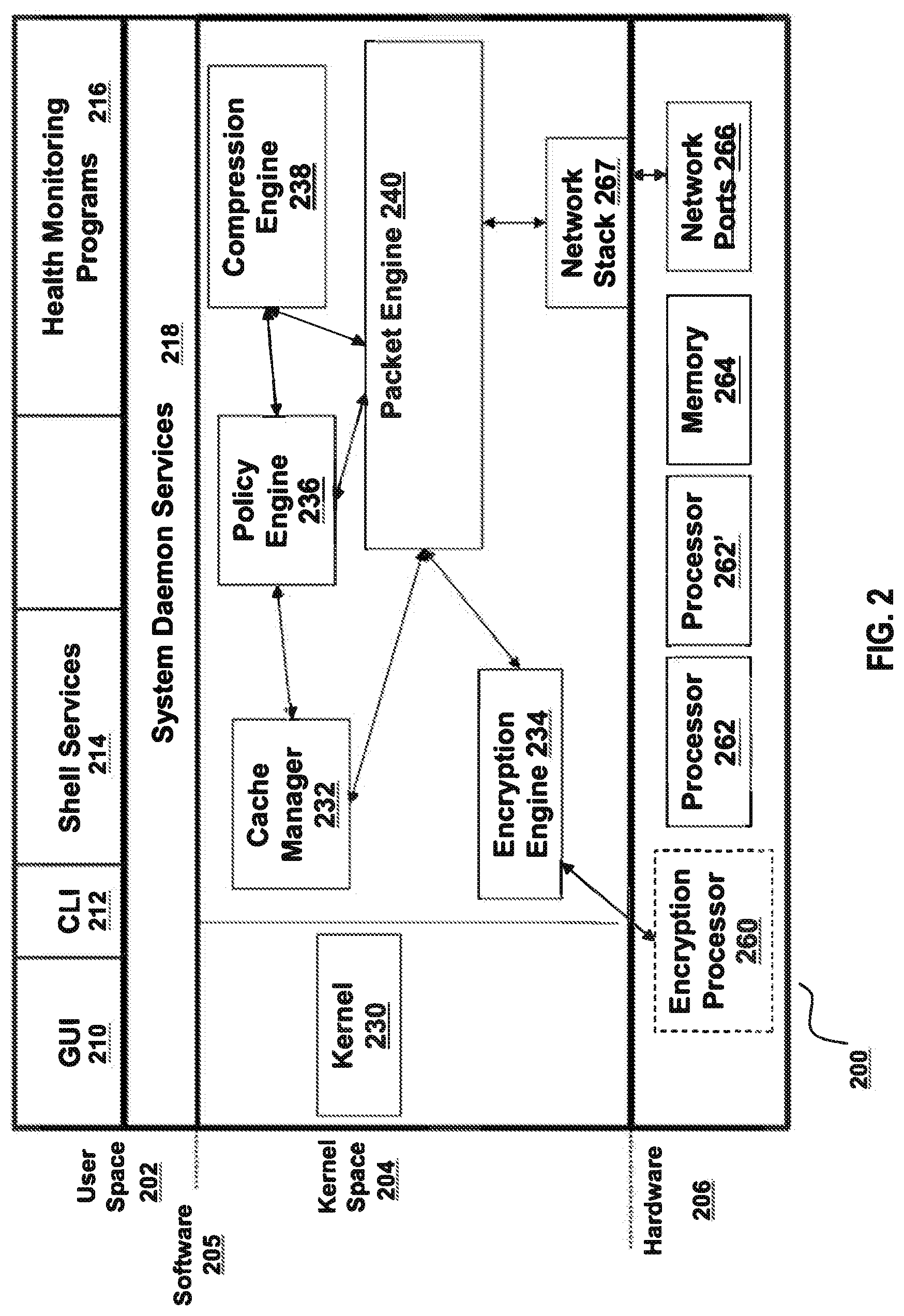 Patent US12621267 Figure 5 – Hostname based reverse split tunnel with wildcard support