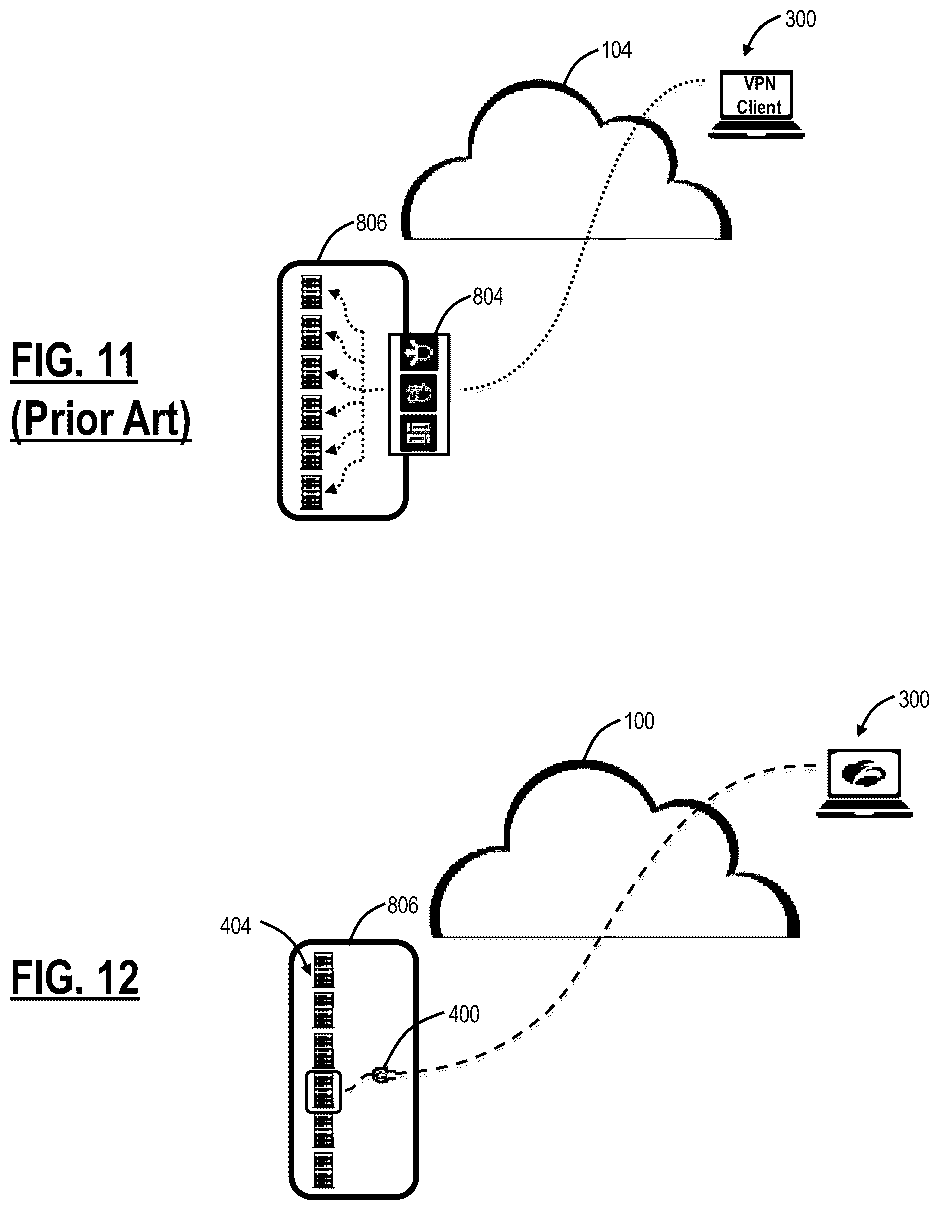 Patent US12621268 Figure 12 – Zero trust private application access via social media based validation for government applications